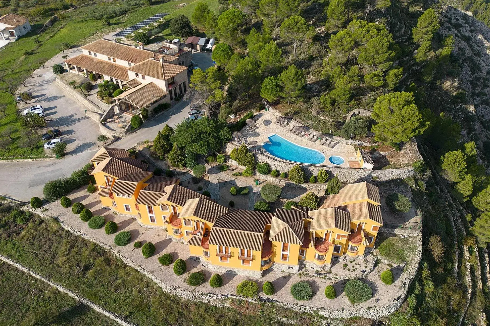 Property building in Hotel Alahuar Property building in Hotel Alahuar