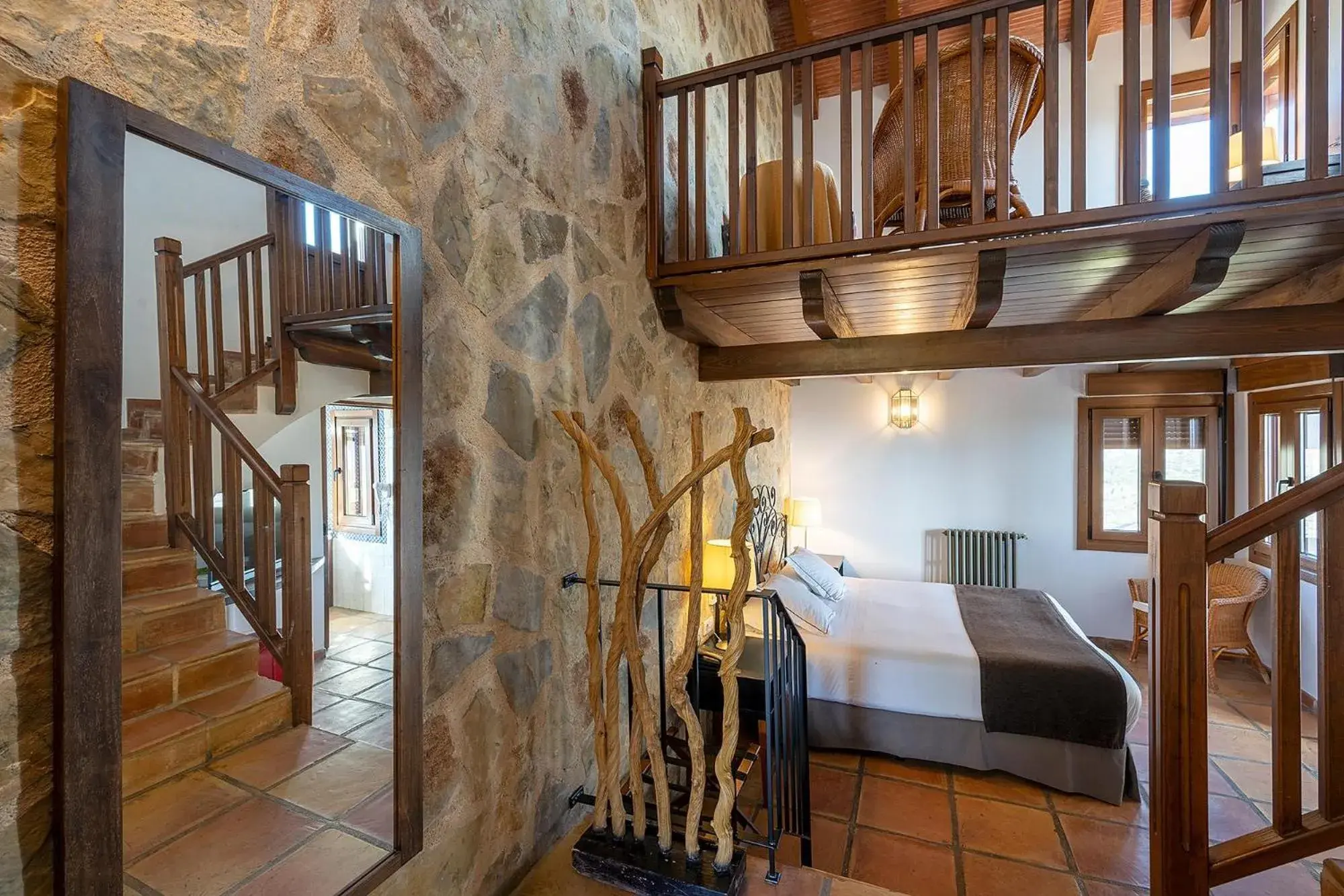 Photo of the whole room, Bed in Hotel Alahuar Photo of the whole room, Bed in Hotel Alahuar