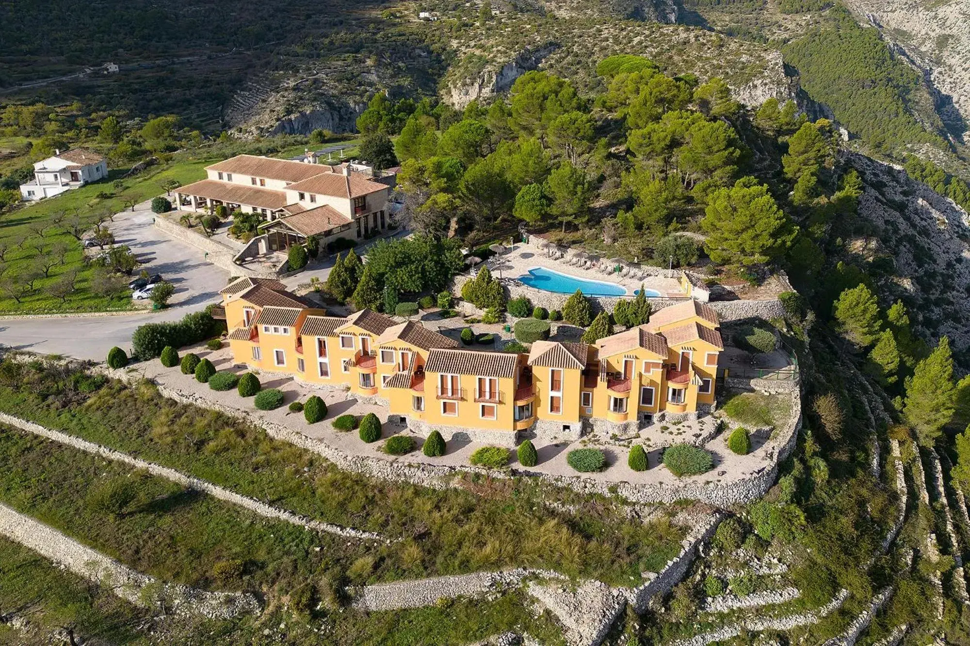 Property building in Hotel Alahuar Property building in Hotel Alahuar