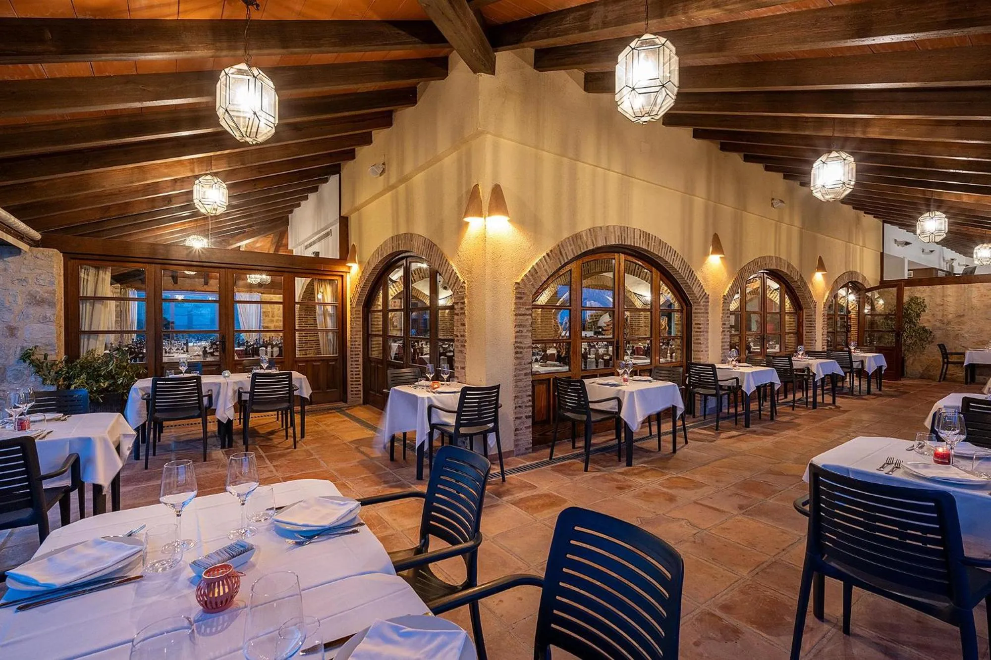 Lobby or reception in Hotel Alahuar