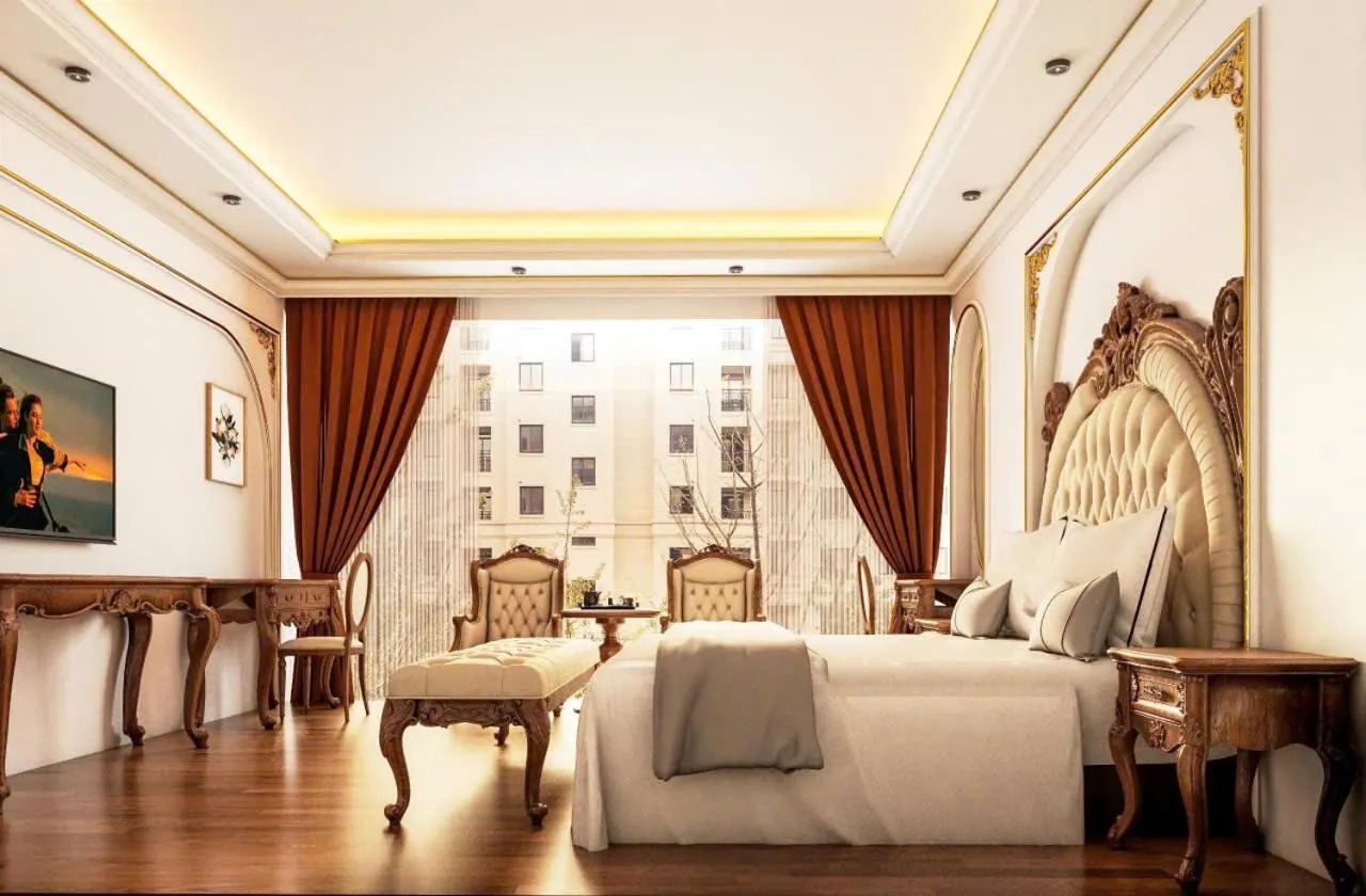 Bed in Hoang Gia Hotel Ha Noi Capital