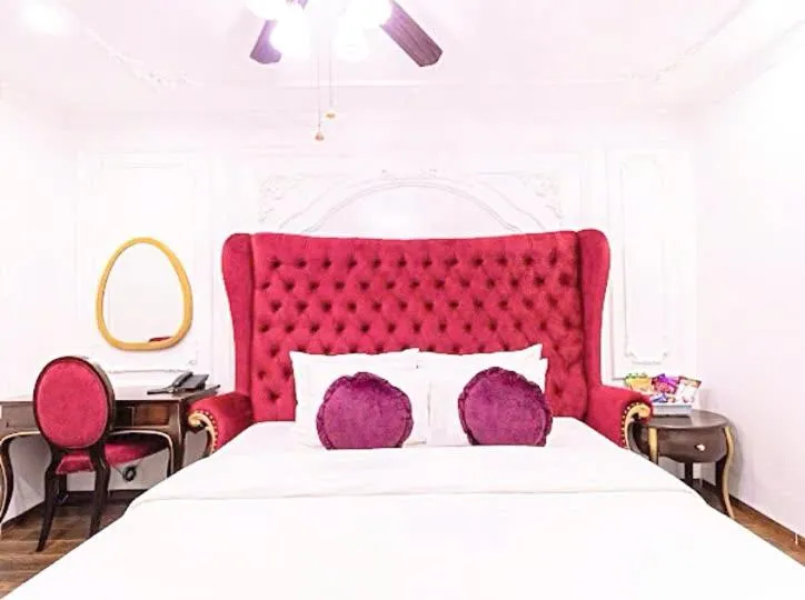 Bed in Hoang Gia Hotel Ha Noi Capital