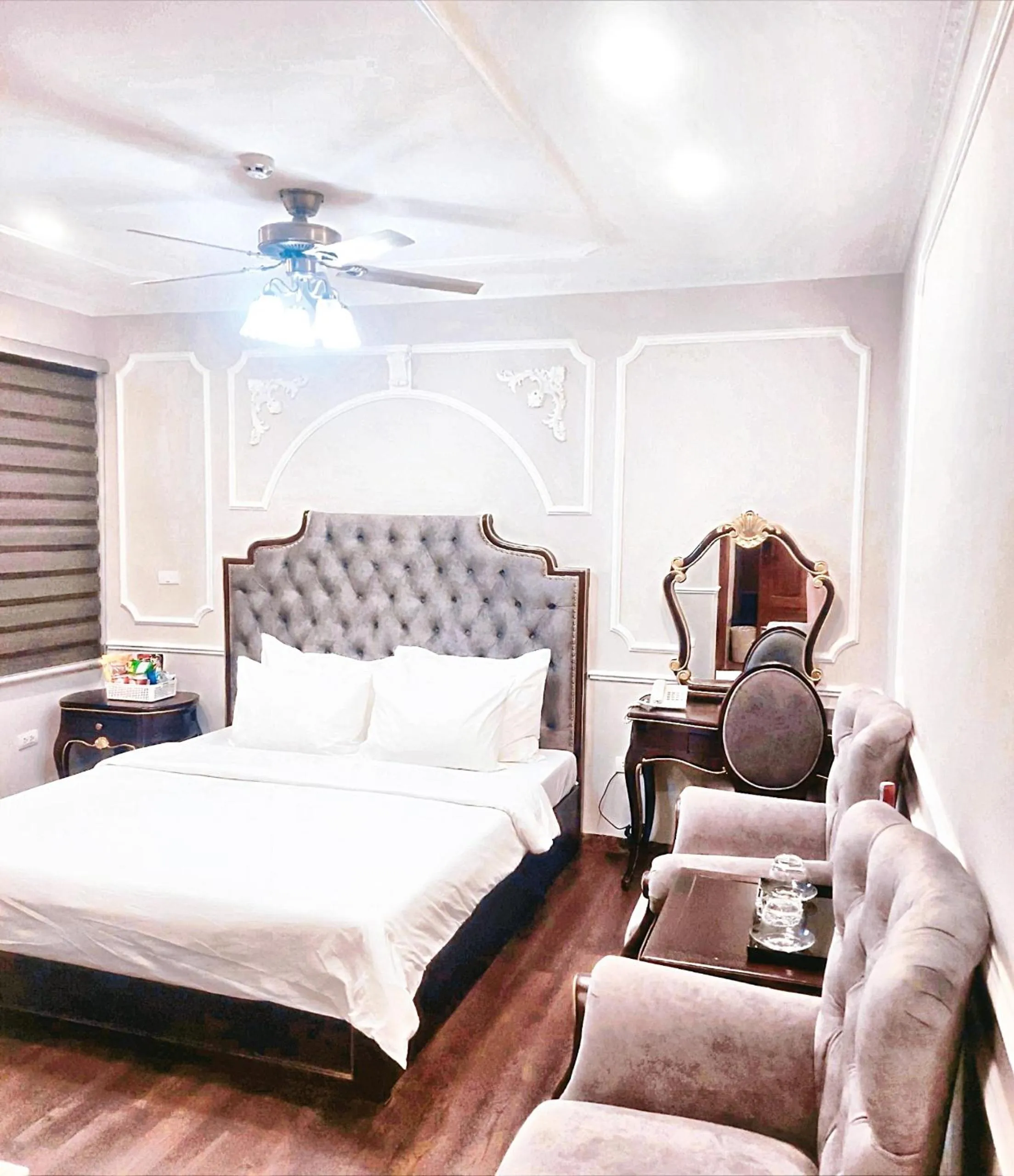 Bed in Hoang Gia Hotel Ha Noi Capital