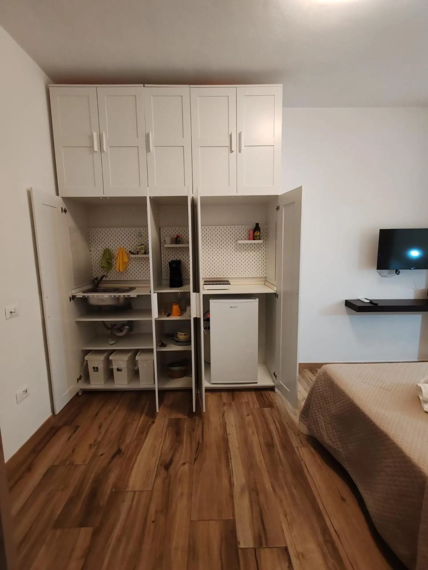 Kitchen or kitchenette in DIMORE IN residenze asproni 24