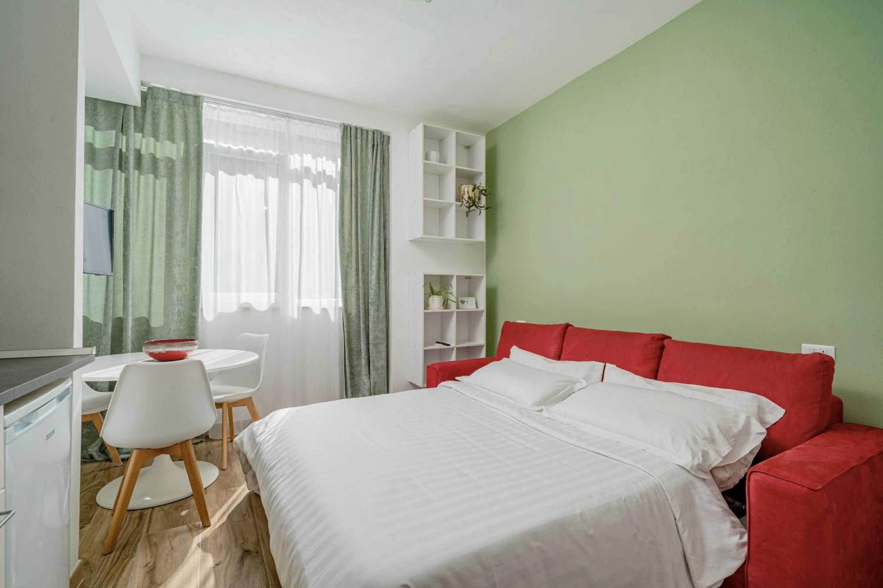 Living room, Bed in DIMORE IN residenze asproni 24