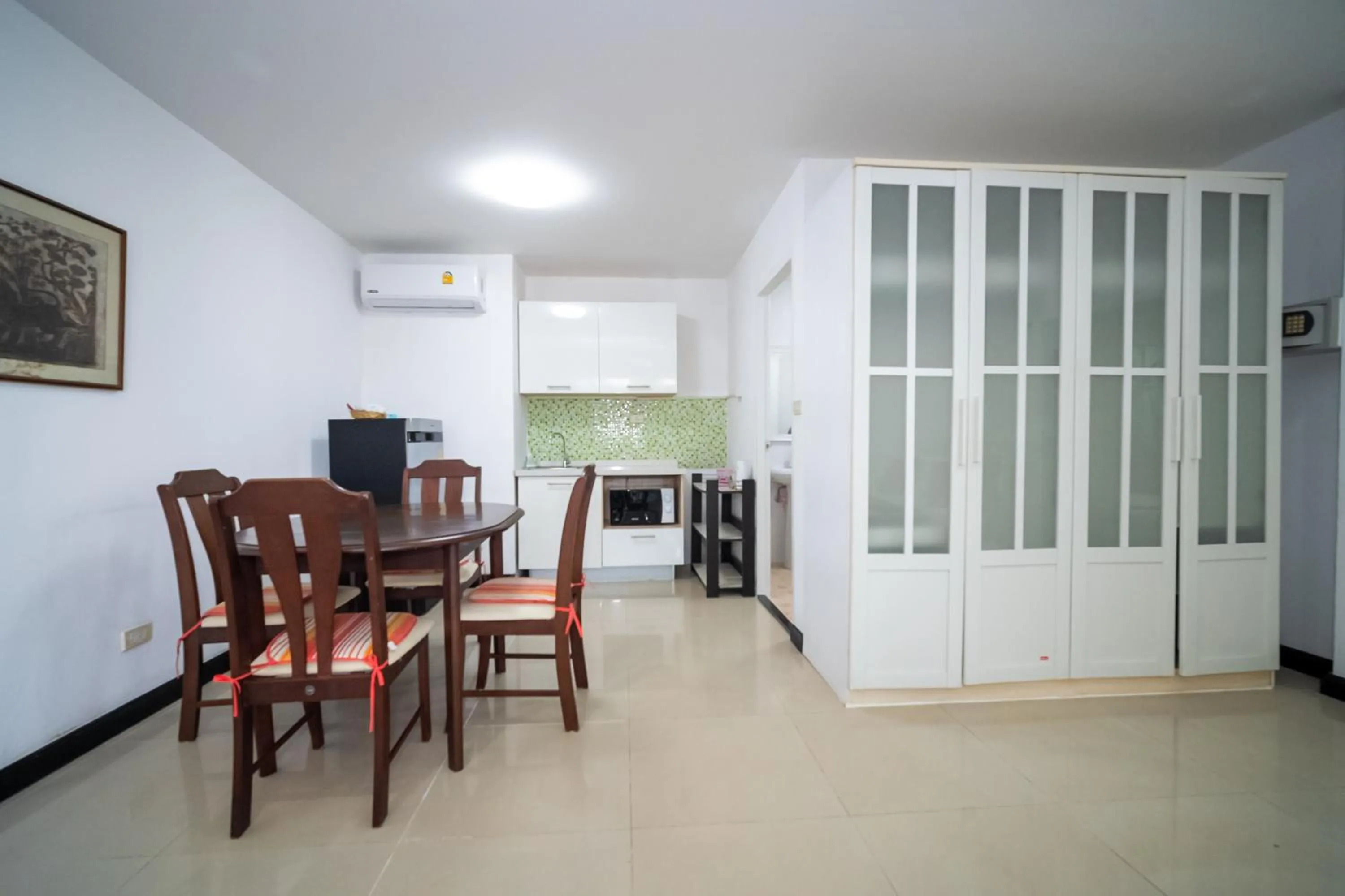 Kitchen or kitchenette in ฺBaan Waru seaview villa