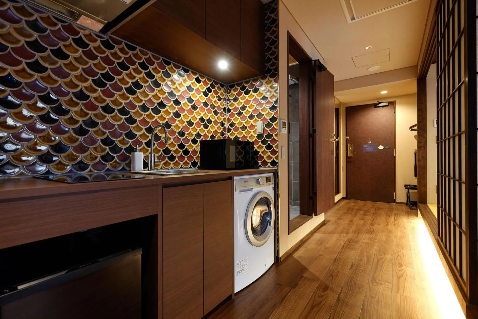 Kitchen or kitchenette, Lobby/Reception in eph KANAZAWA