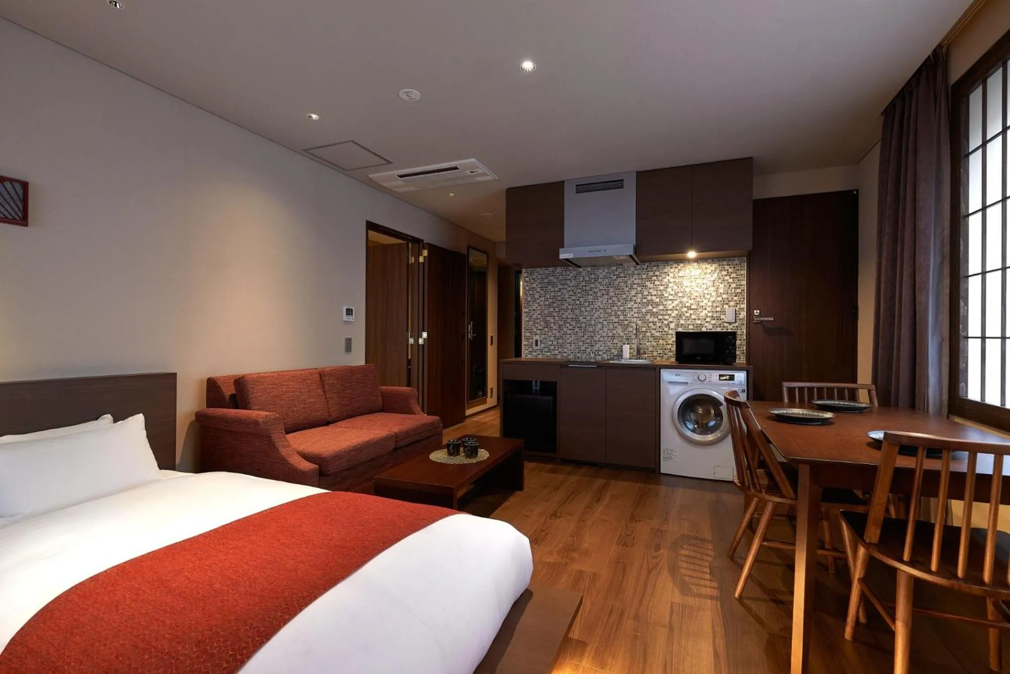 Kitchen or kitchenette, Bed in eph KANAZAWA