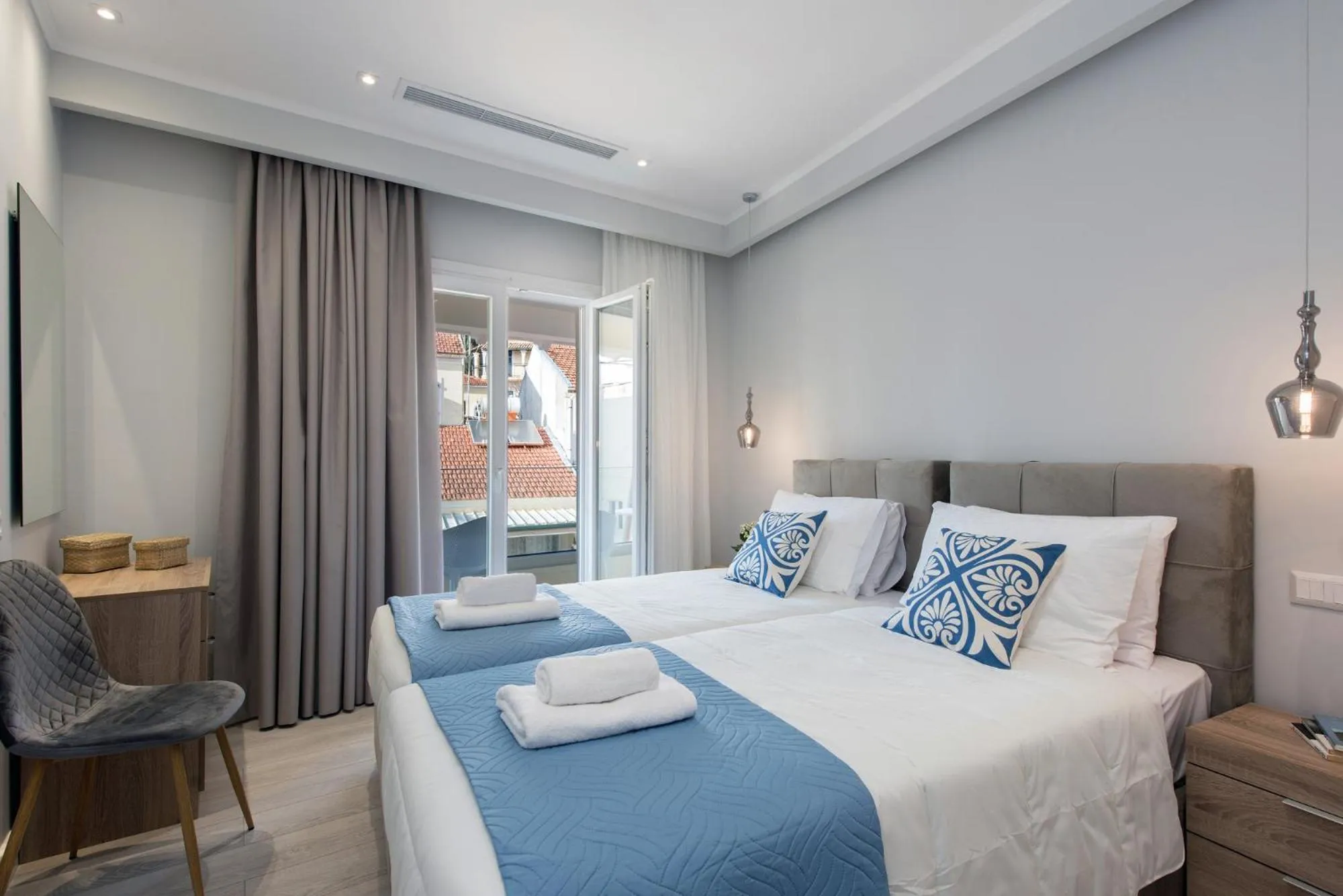 Photo of the whole room, Bed in Pelagia Apartment by Kormaris