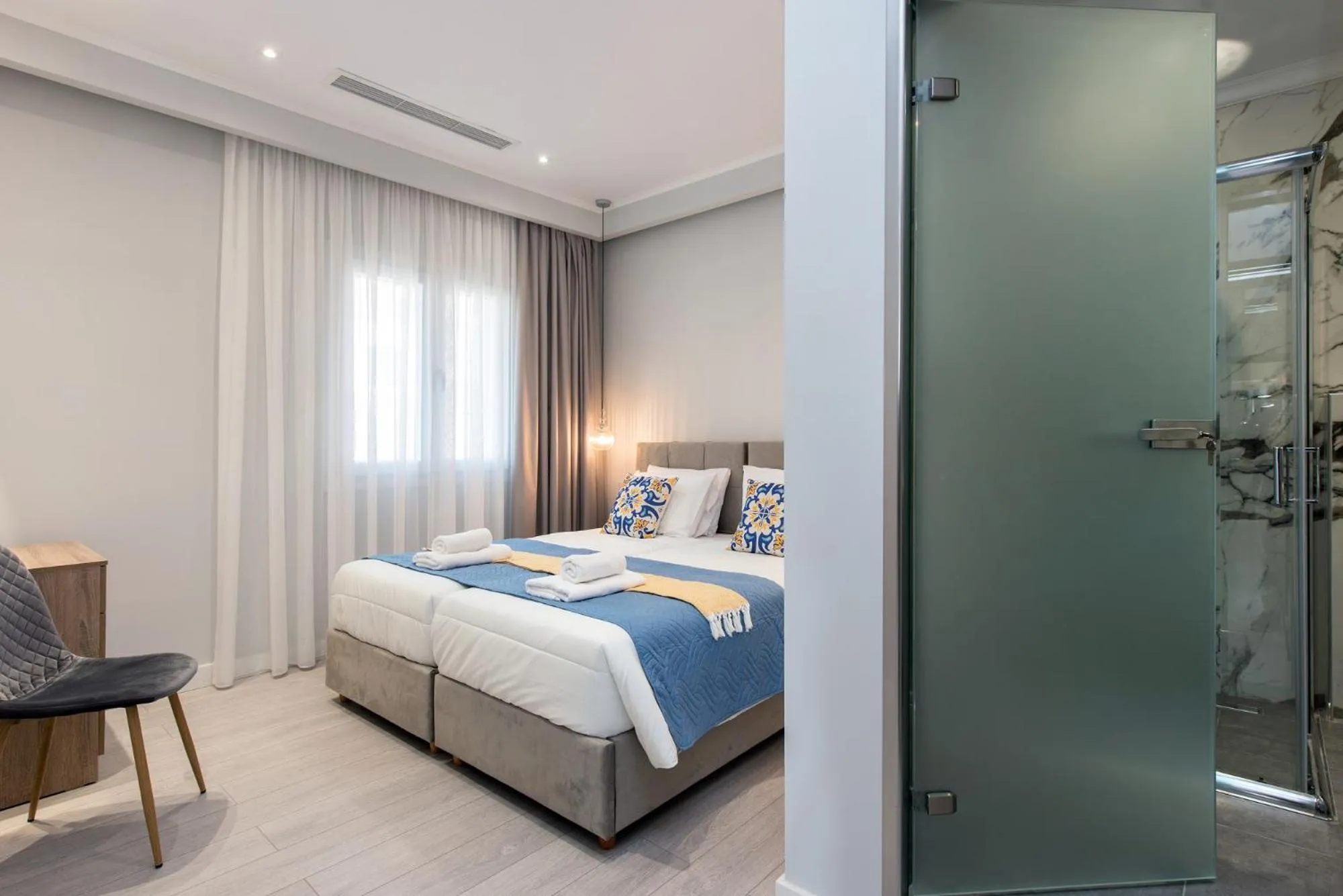 Photo of the whole room, Bed in Pelagia Apartment by Kormaris