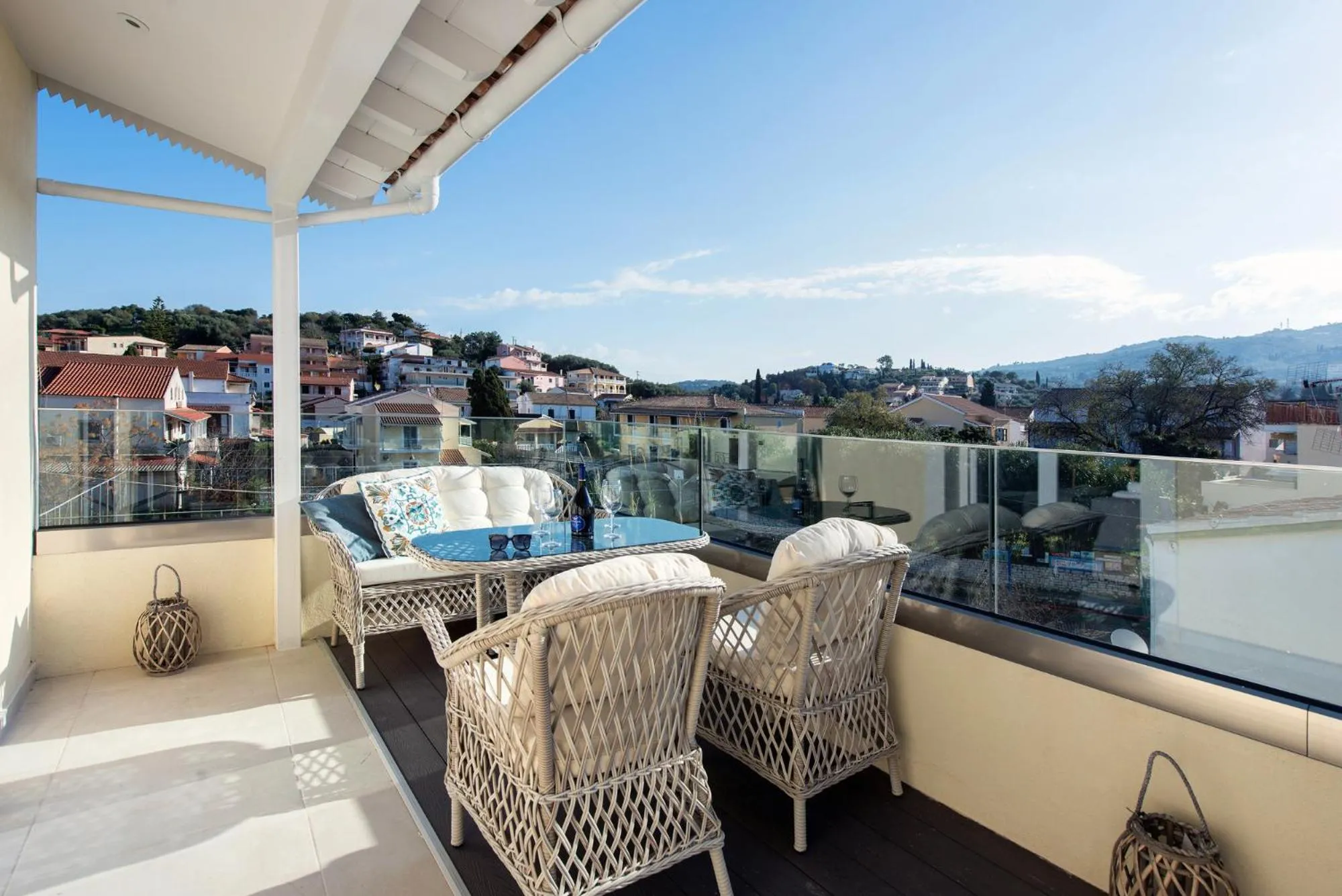 Property building in Pelagia Apartment by Kormaris