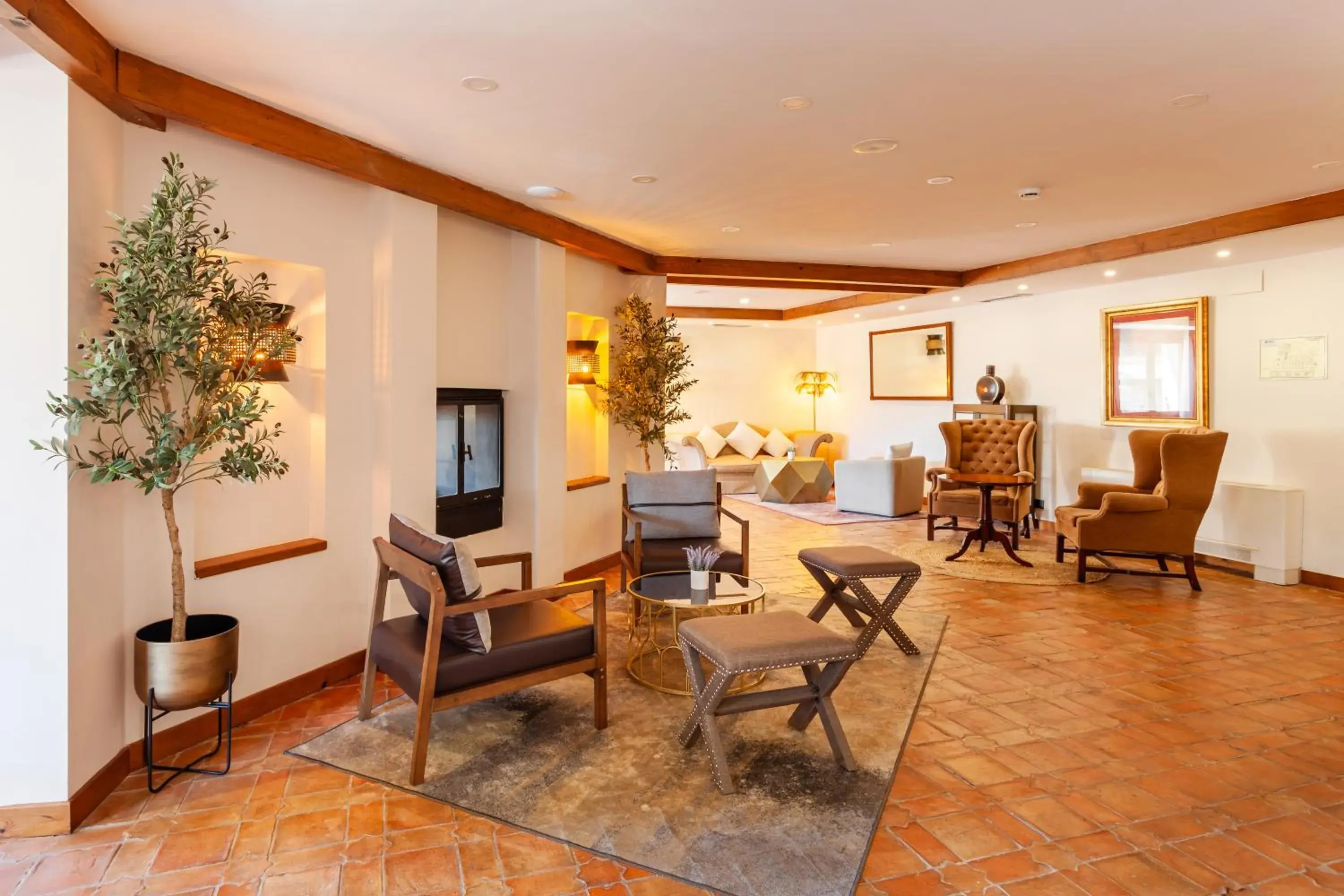 Living room in DWO Rioja Wine Hotel Living room in DWO Rioja Wine Hotel