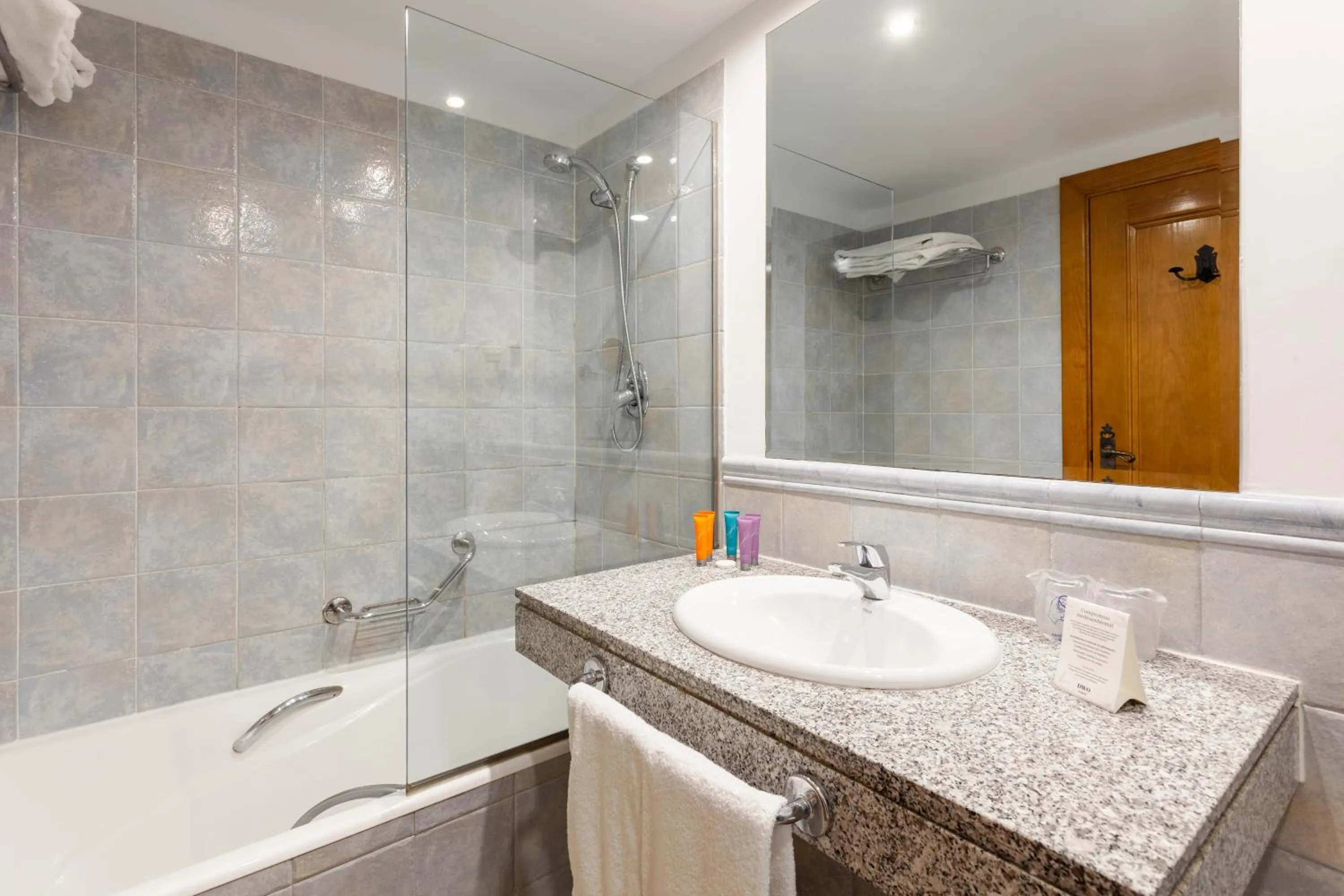 Shower in DWO Rioja Wine Hotel