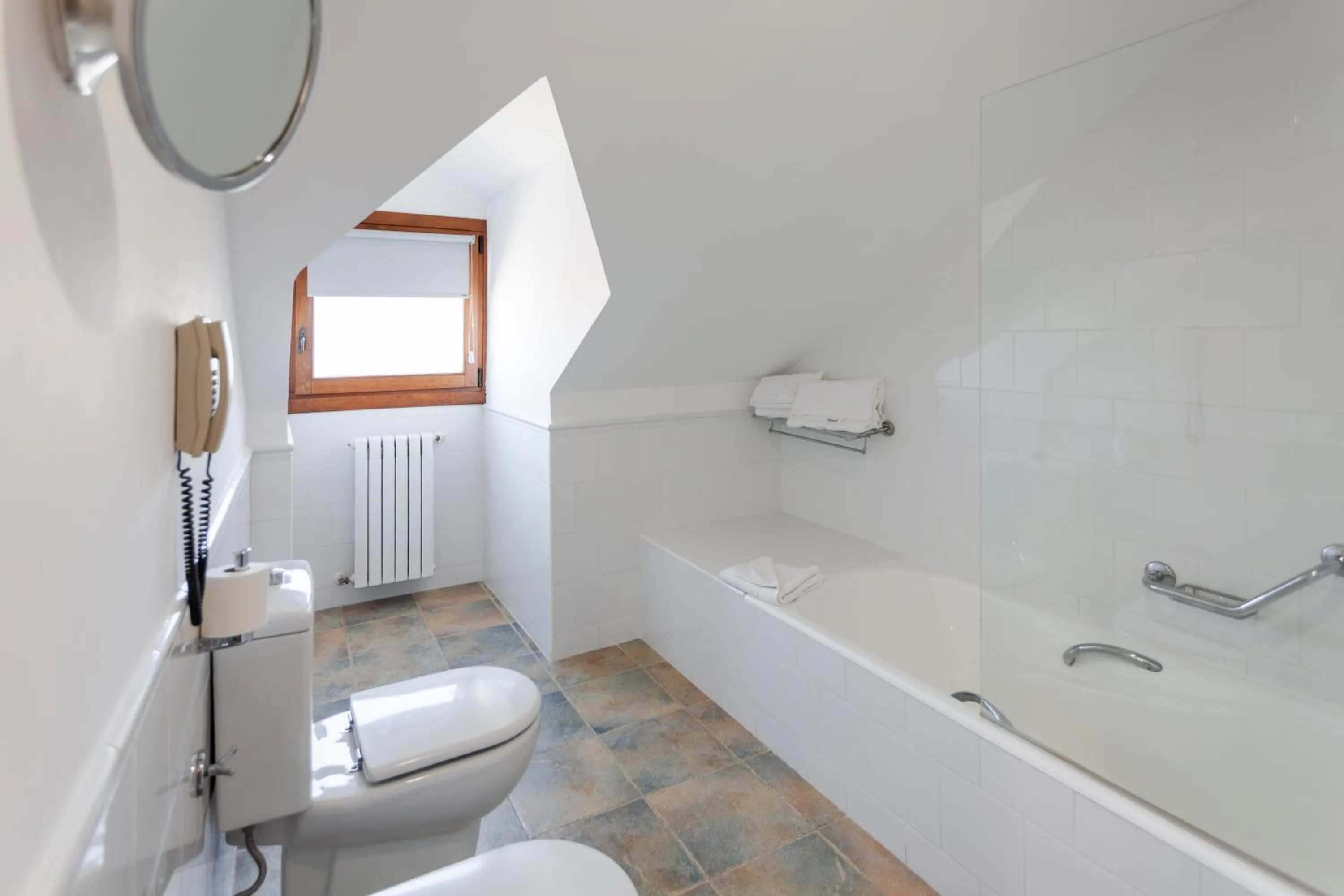 Shower in DWO Rioja Wine Hotel