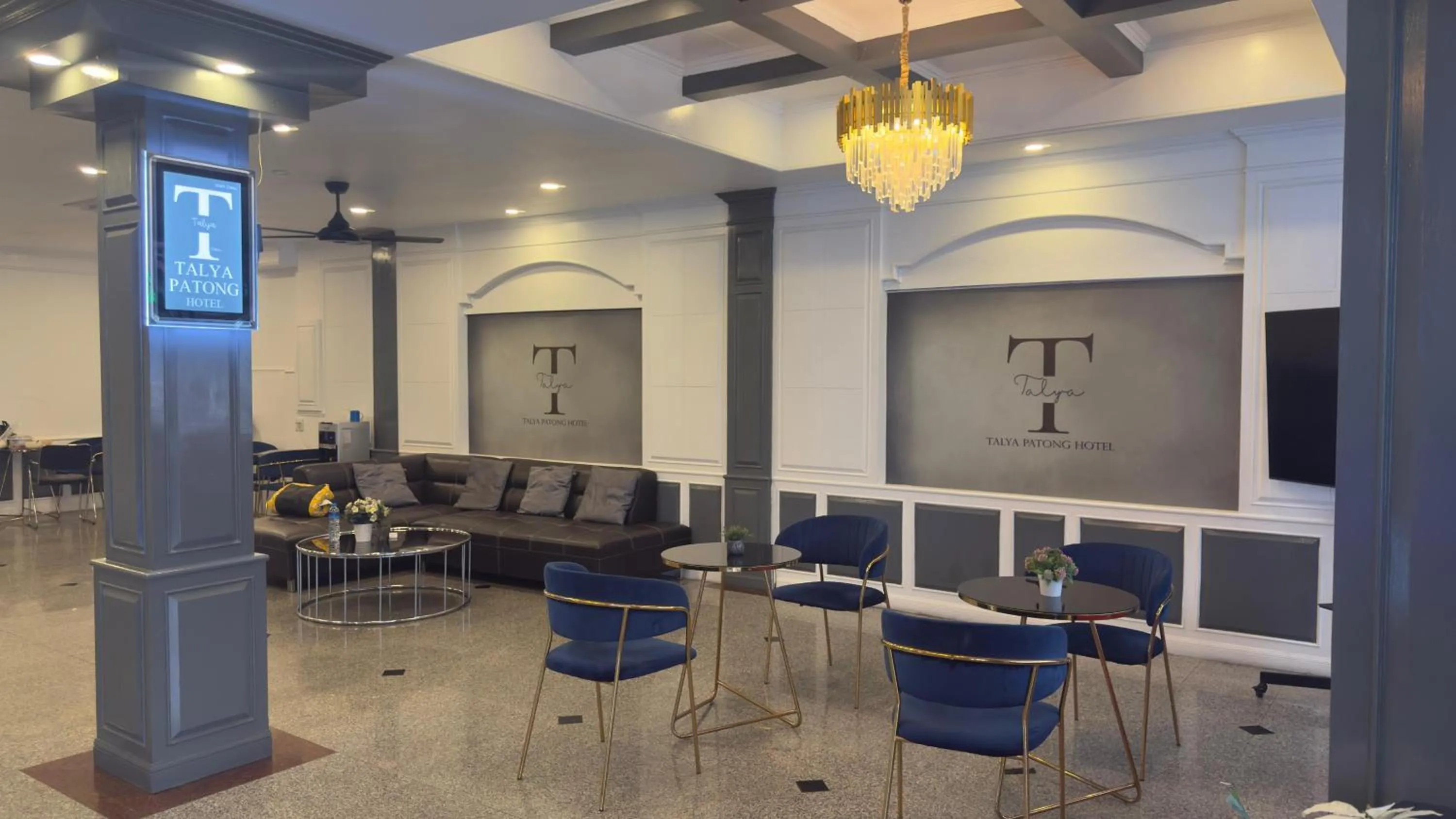 Seating area in Talya Patong Hotel