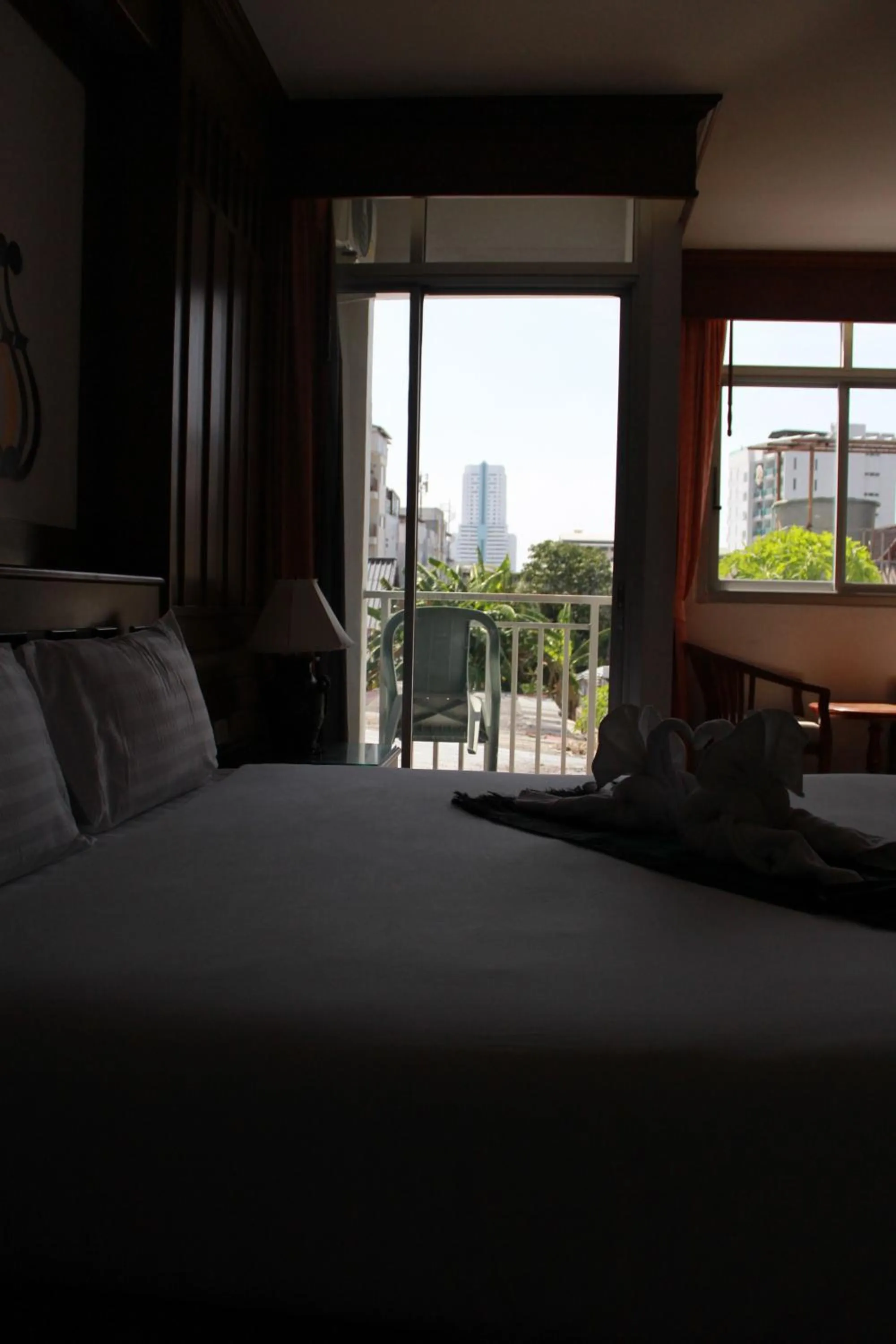 View (from property/room), Bed in Talya Patong Hotel