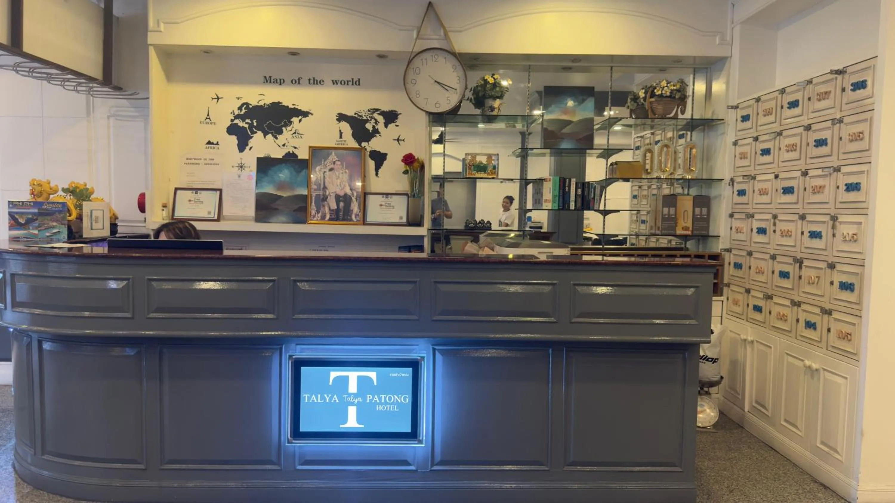 Lobby or reception in Talya Patong Hotel