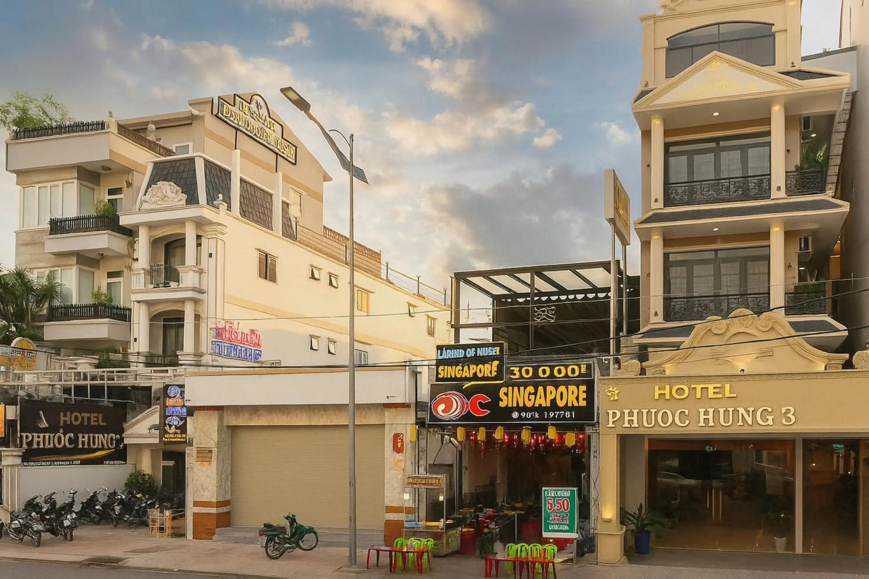 Property building in Phước Hưng 3 Hotel Property building in Phước Hưng 3 Hotel