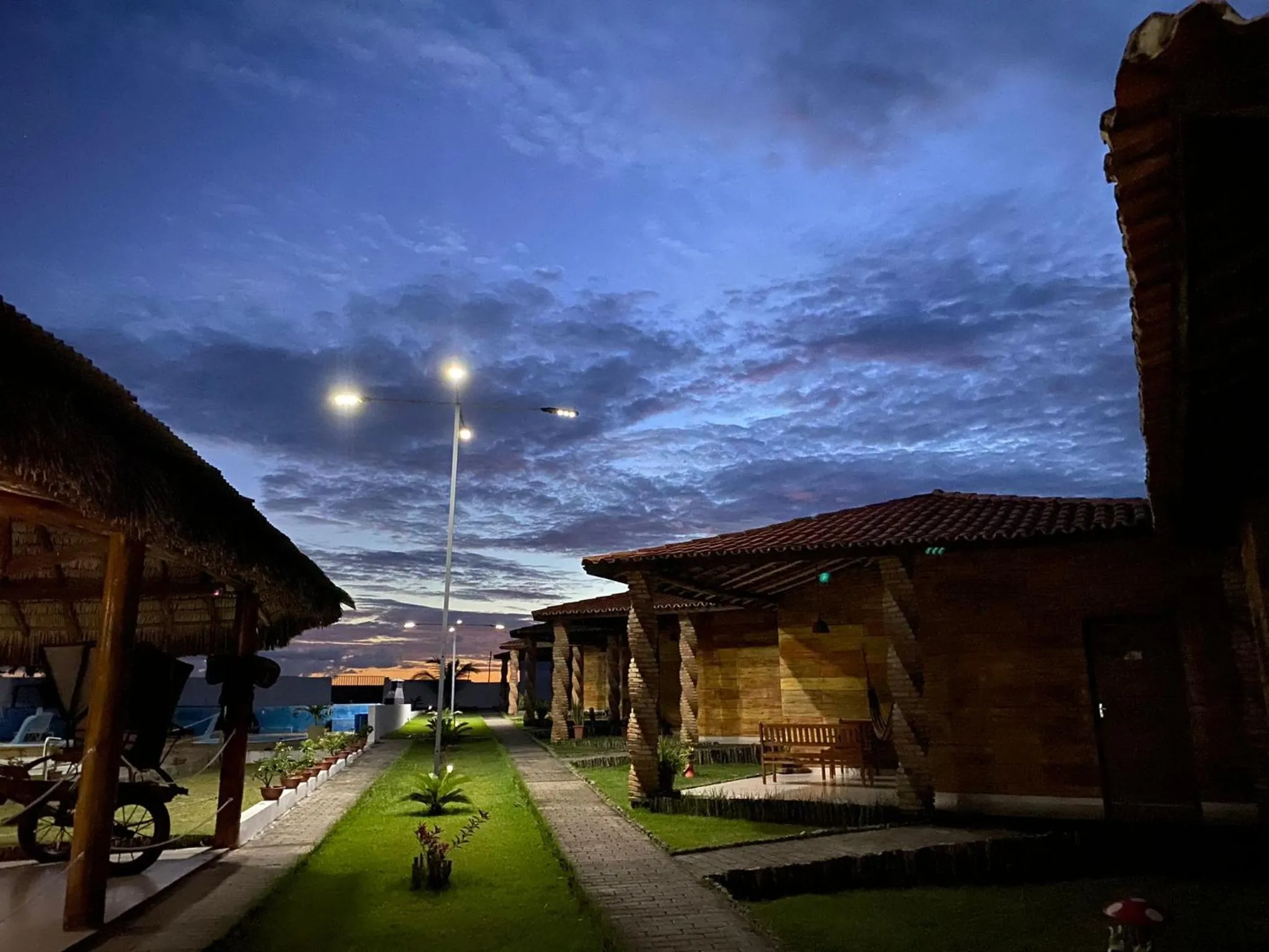 Sunset in Chalés Passagem do Canto