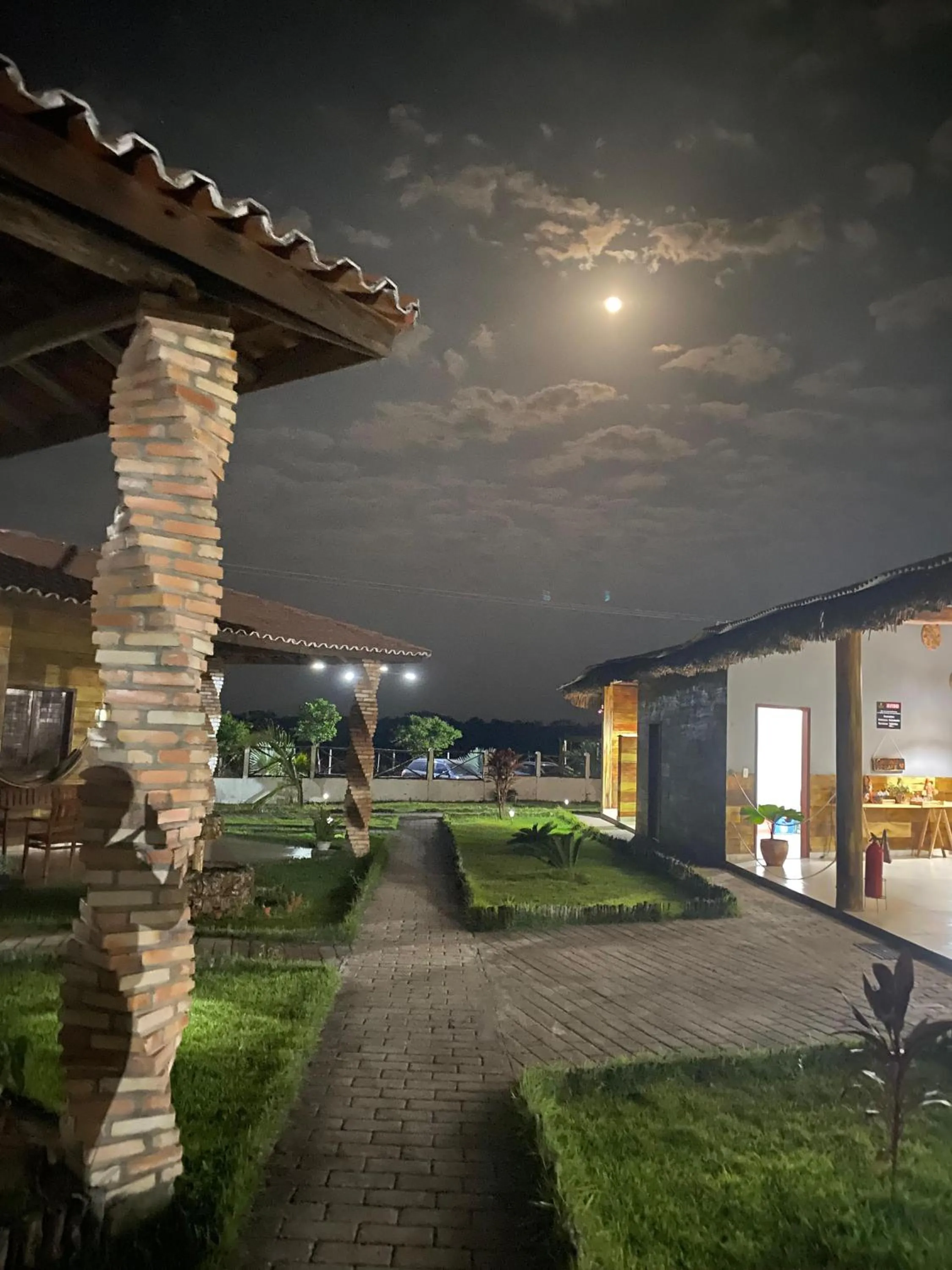 Patio in Chalés Passagem do Canto