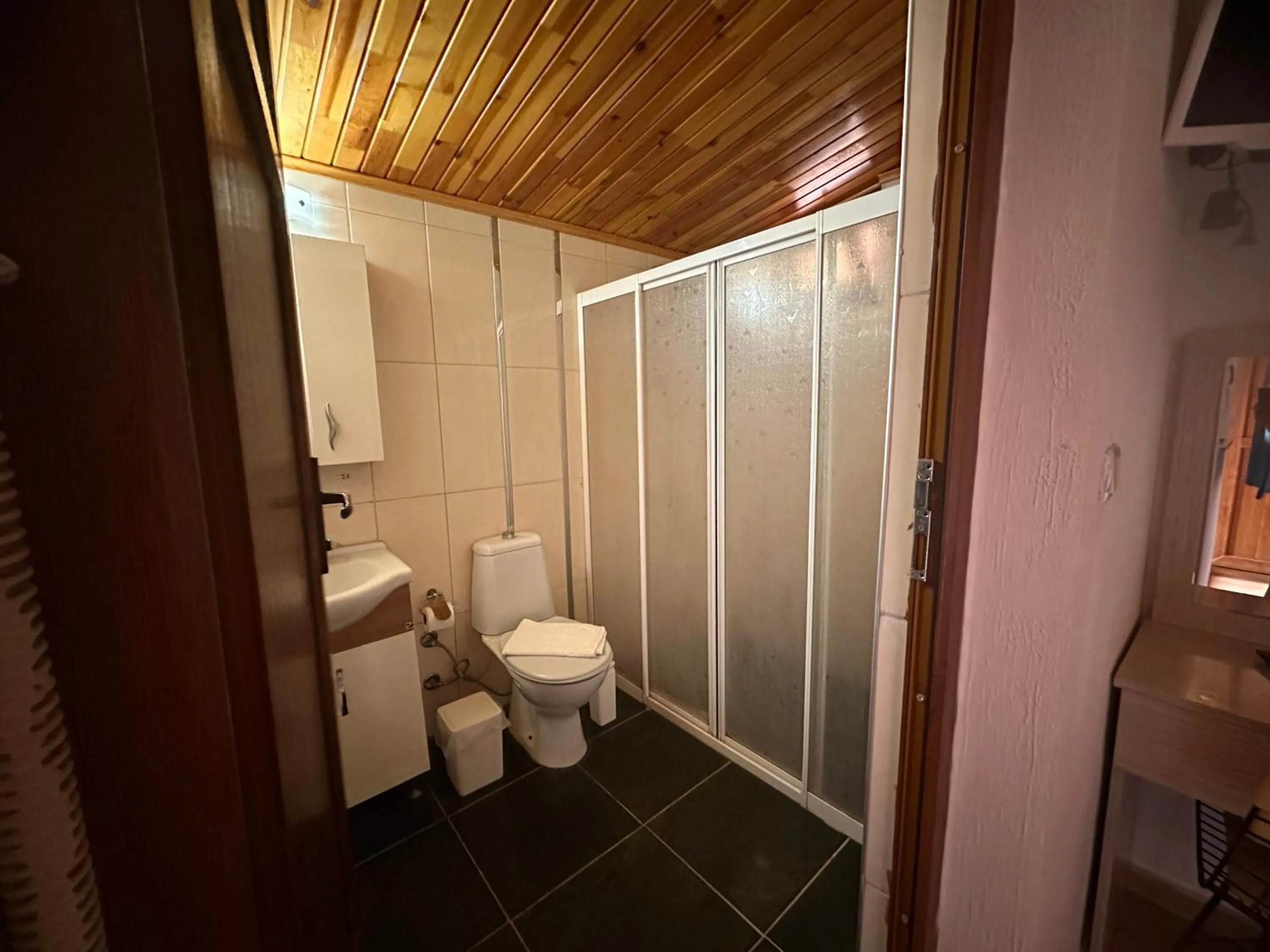Bathroom in Likya Yanartaş Bungalow