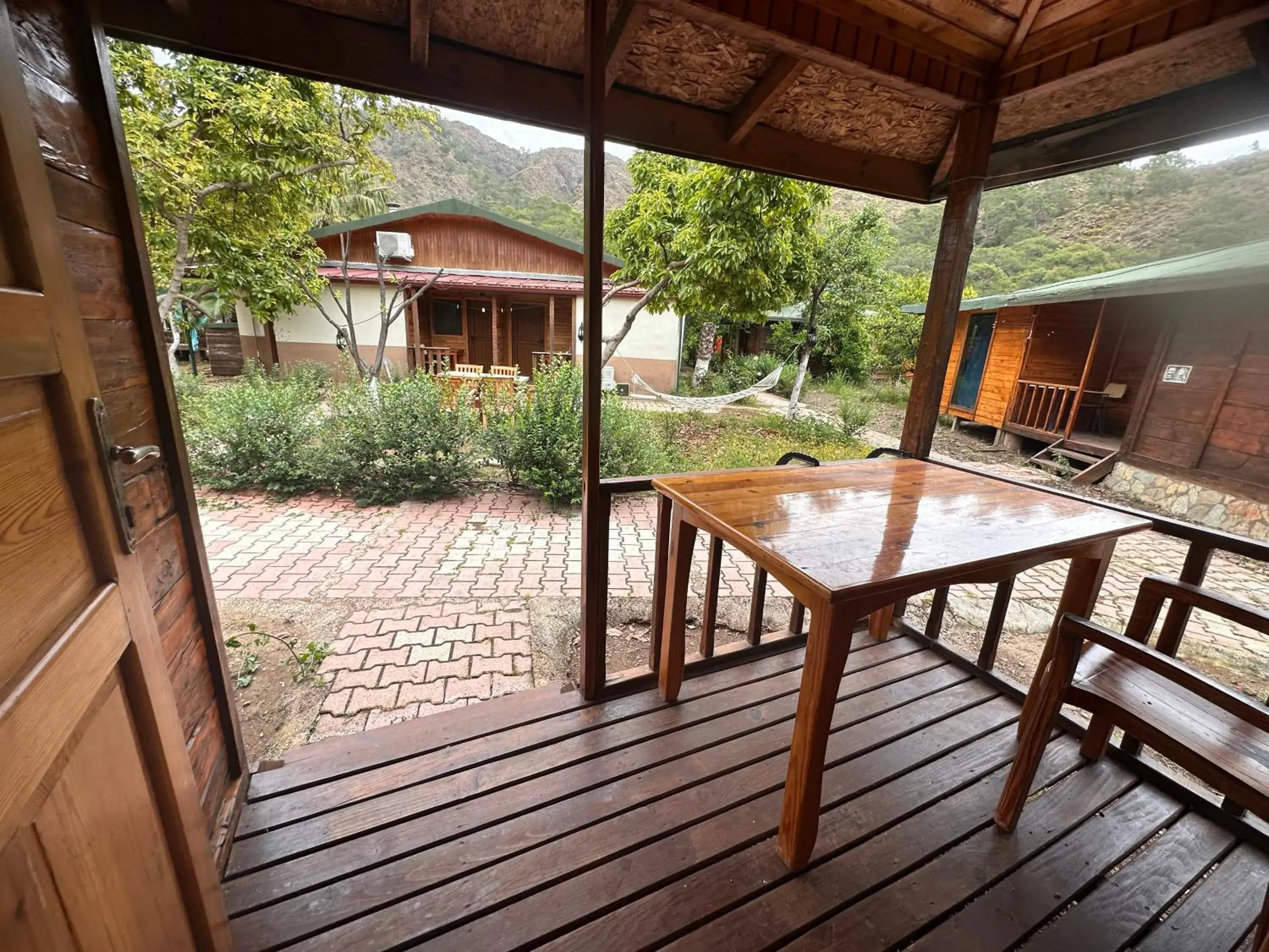 Balcony/Terrace in Likya Yanartaş Bungalow Balcony/Terrace in Likya Yanartaş Bungalow
