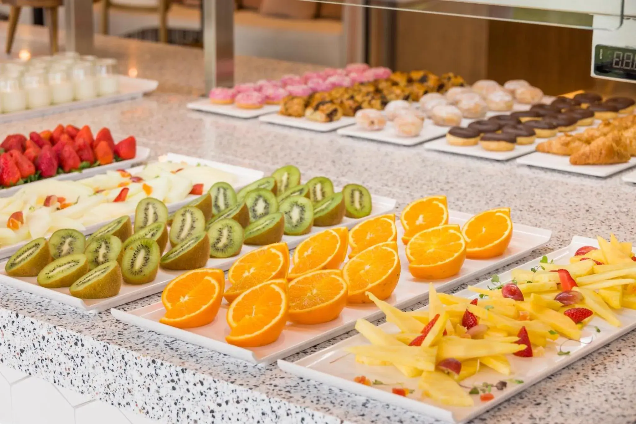 Buffet breakfast in Ilunion Islantilla Buffet breakfast in Ilunion Islantilla