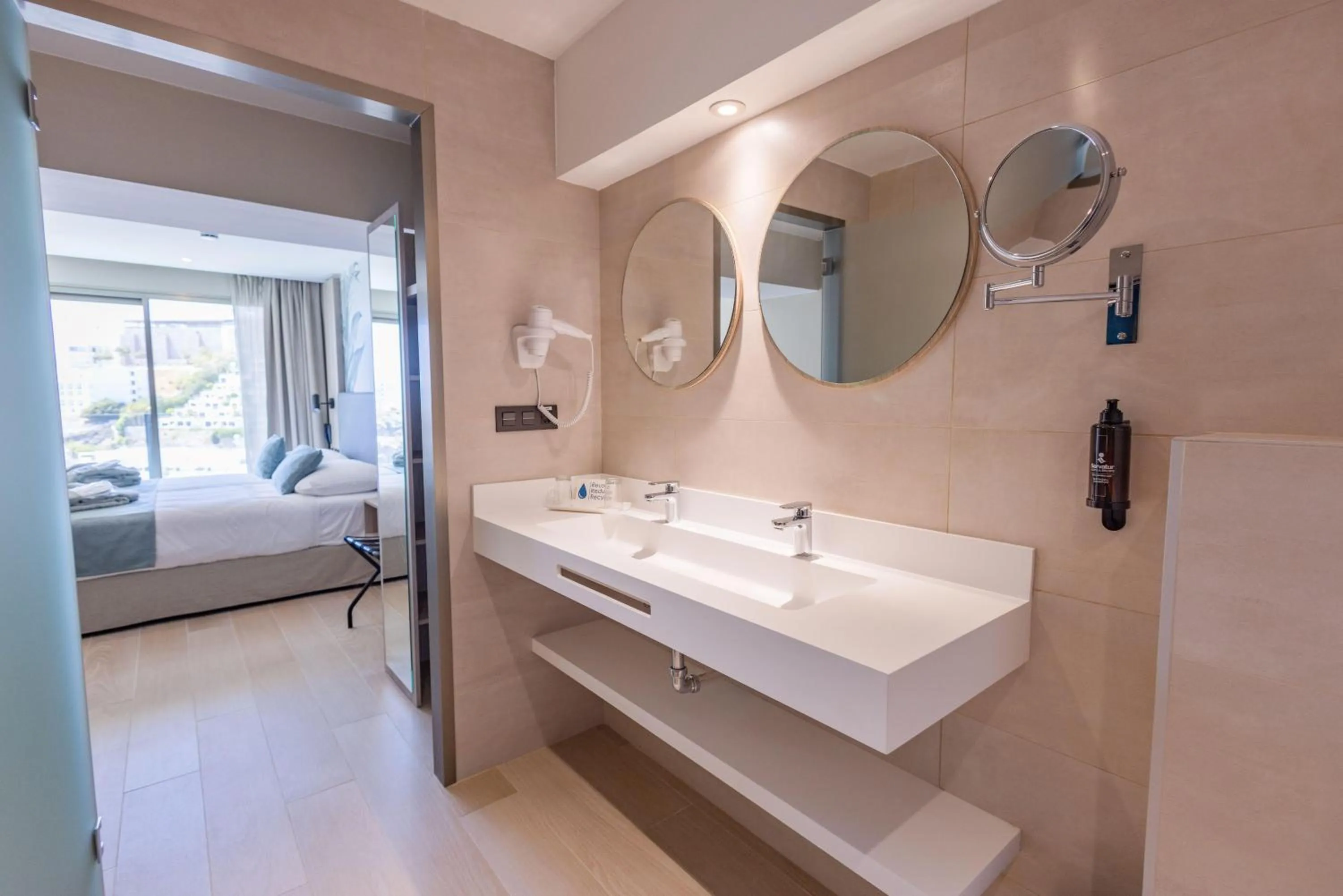 Bathroom in Servatur Puerto Azul