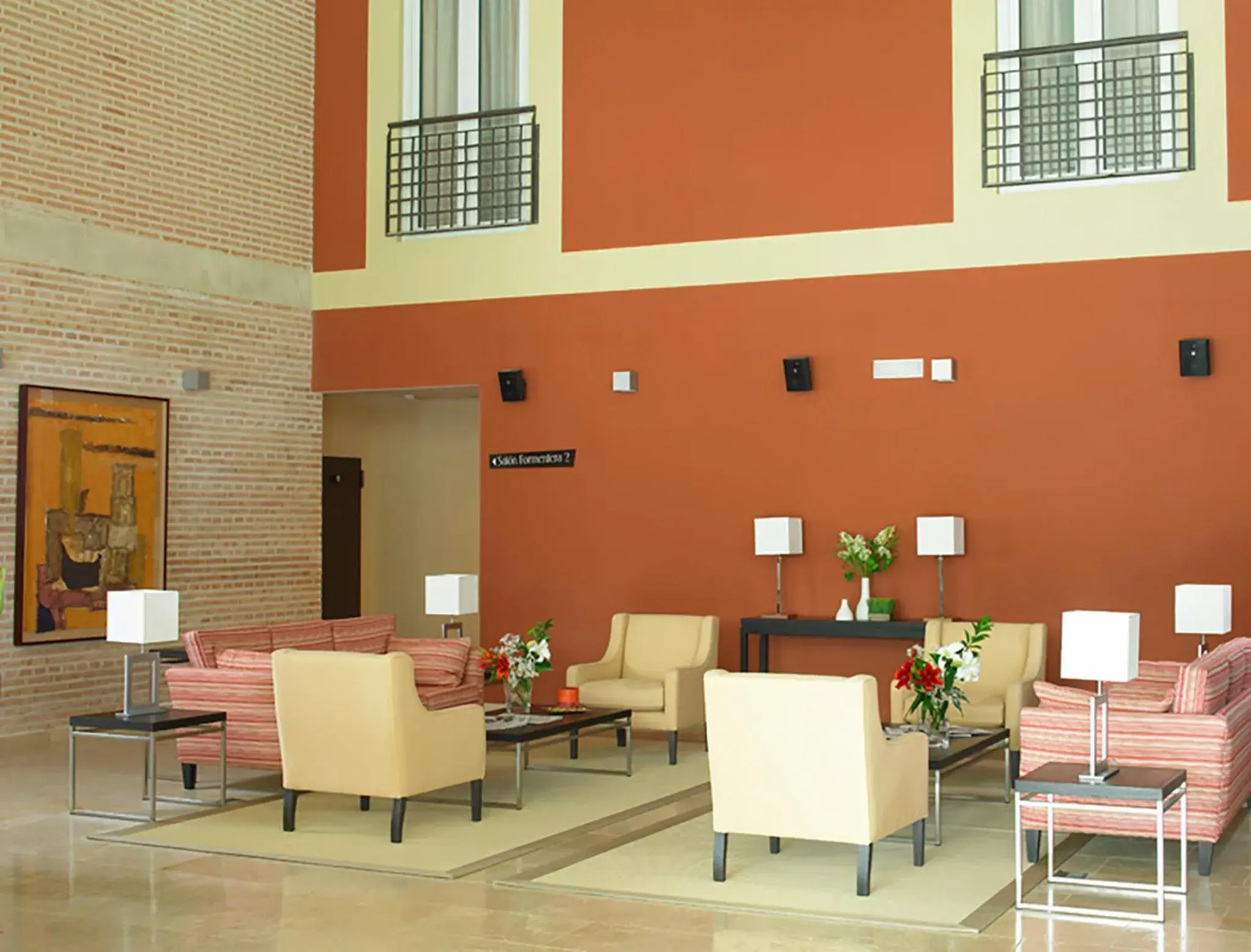 Lobby or reception in Hotel Isla de La Garena Lobby or reception in Hotel Isla de La Garena
