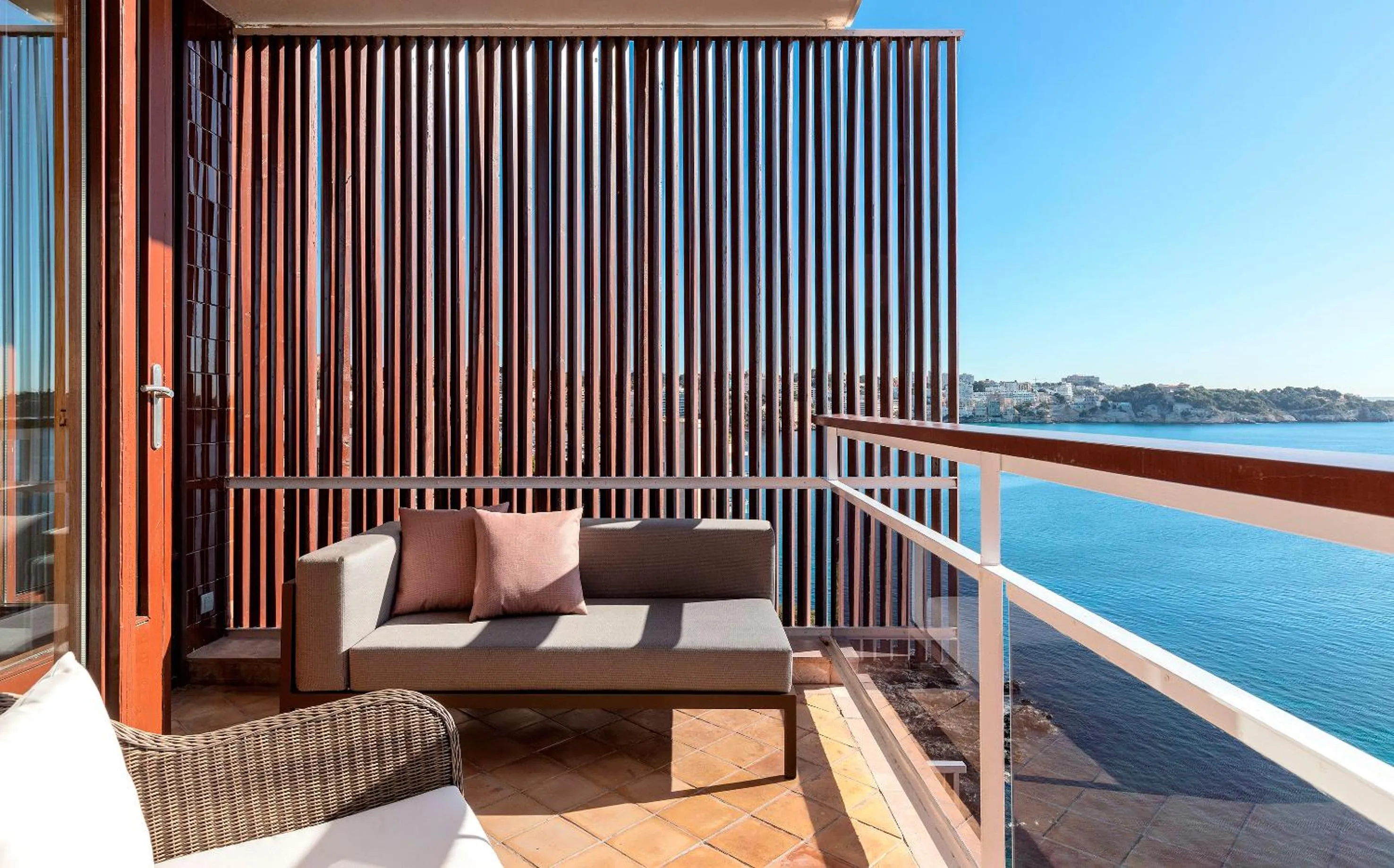 Balcony/Terrace in Hotel de Mar Gran Meliá - Adults Only - The Leading Hotels of the World