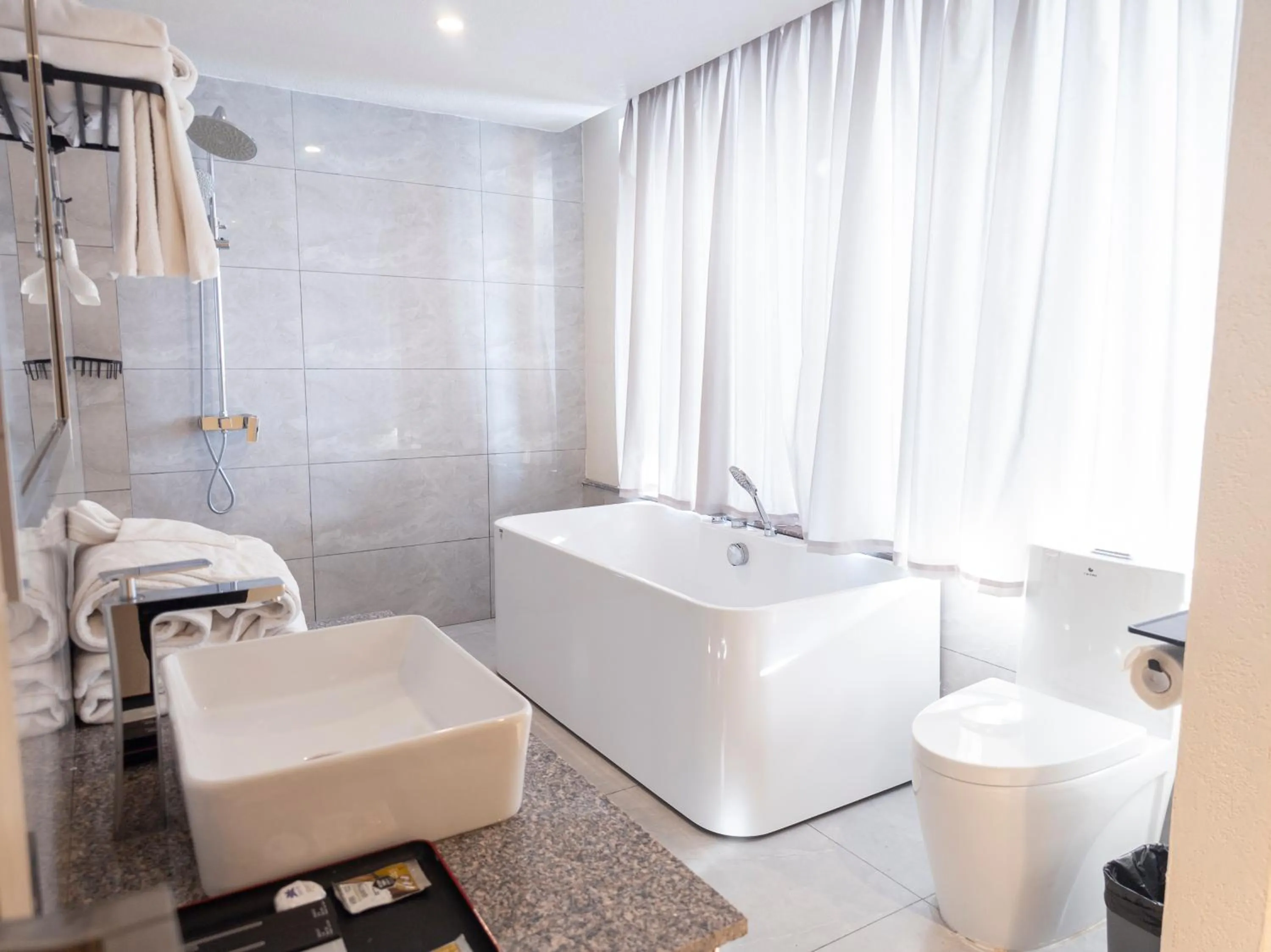 Bathroom in Andijon International Hotel