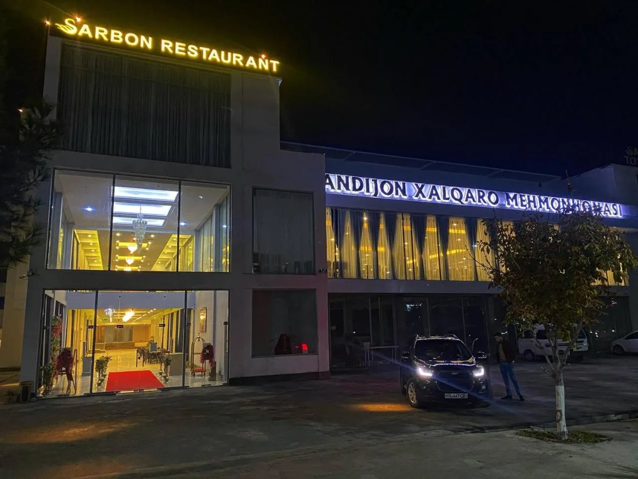 Property building in Andijon International Hotel