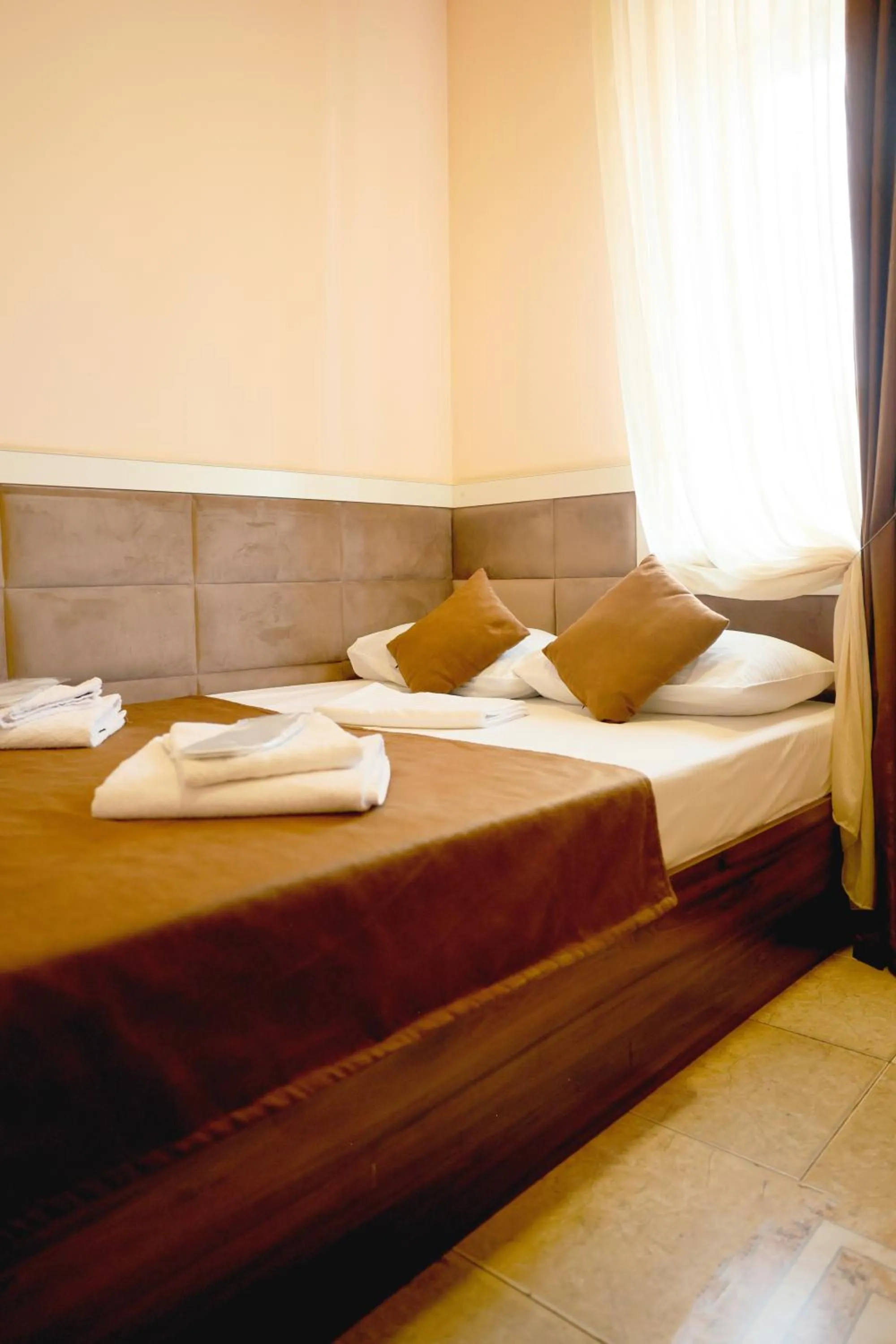 Bed in MarNar Hotel