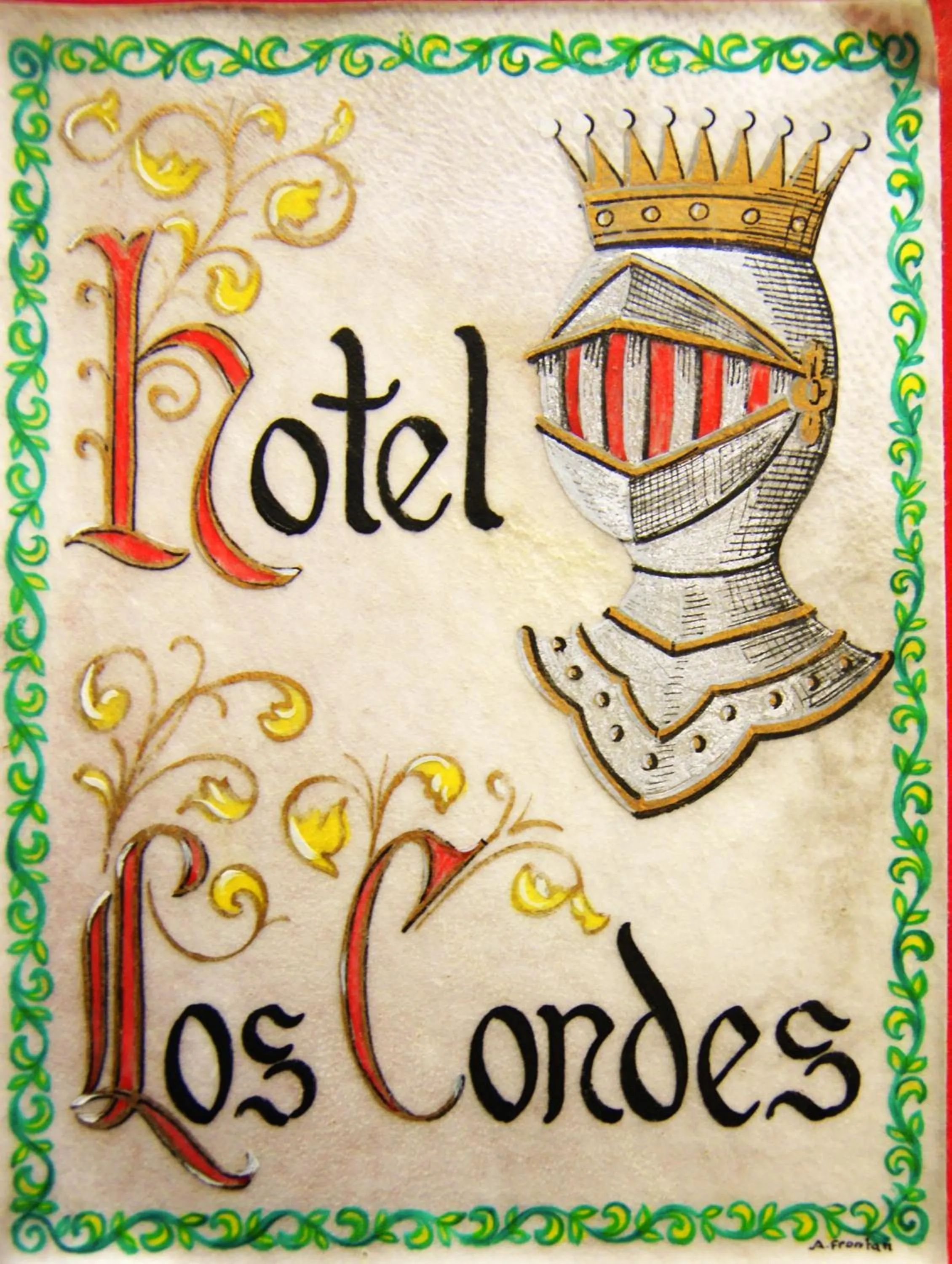 Logo/Certificate/Sign in Hospedium Hotel Los Condes