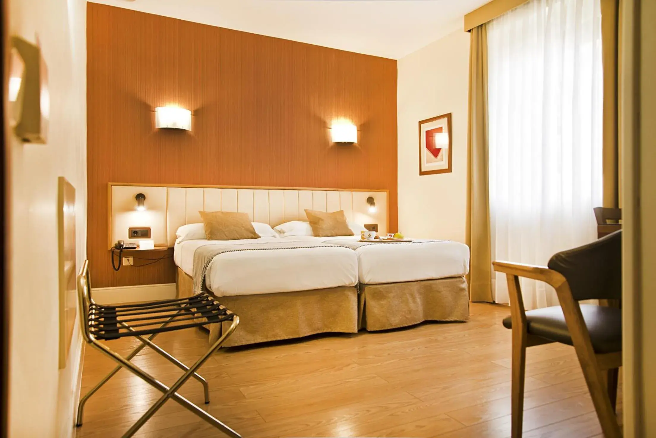 Bed in Hospedium Hotel Los Condes Bed in Hospedium Hotel Los Condes