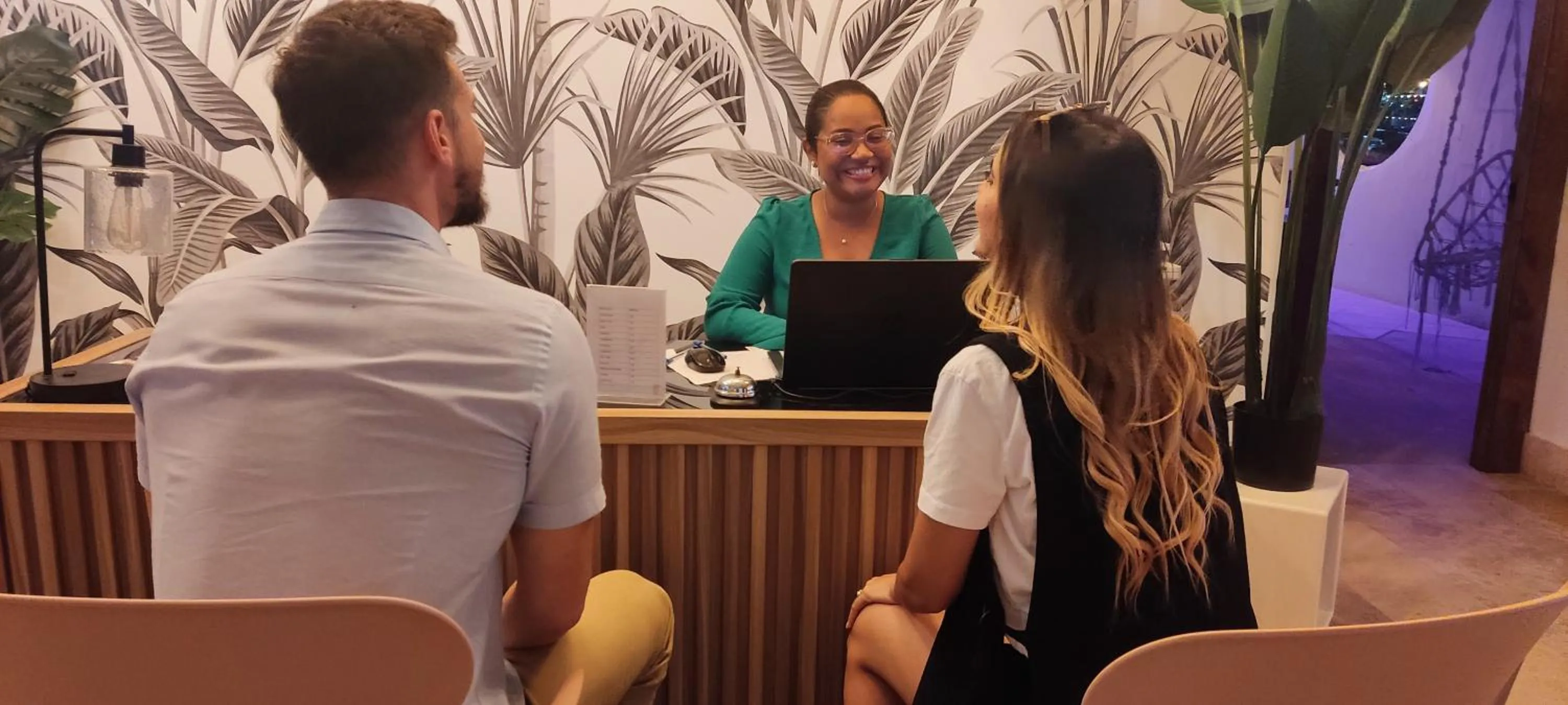 Staff in MARINN Tropical Vibes Hotel