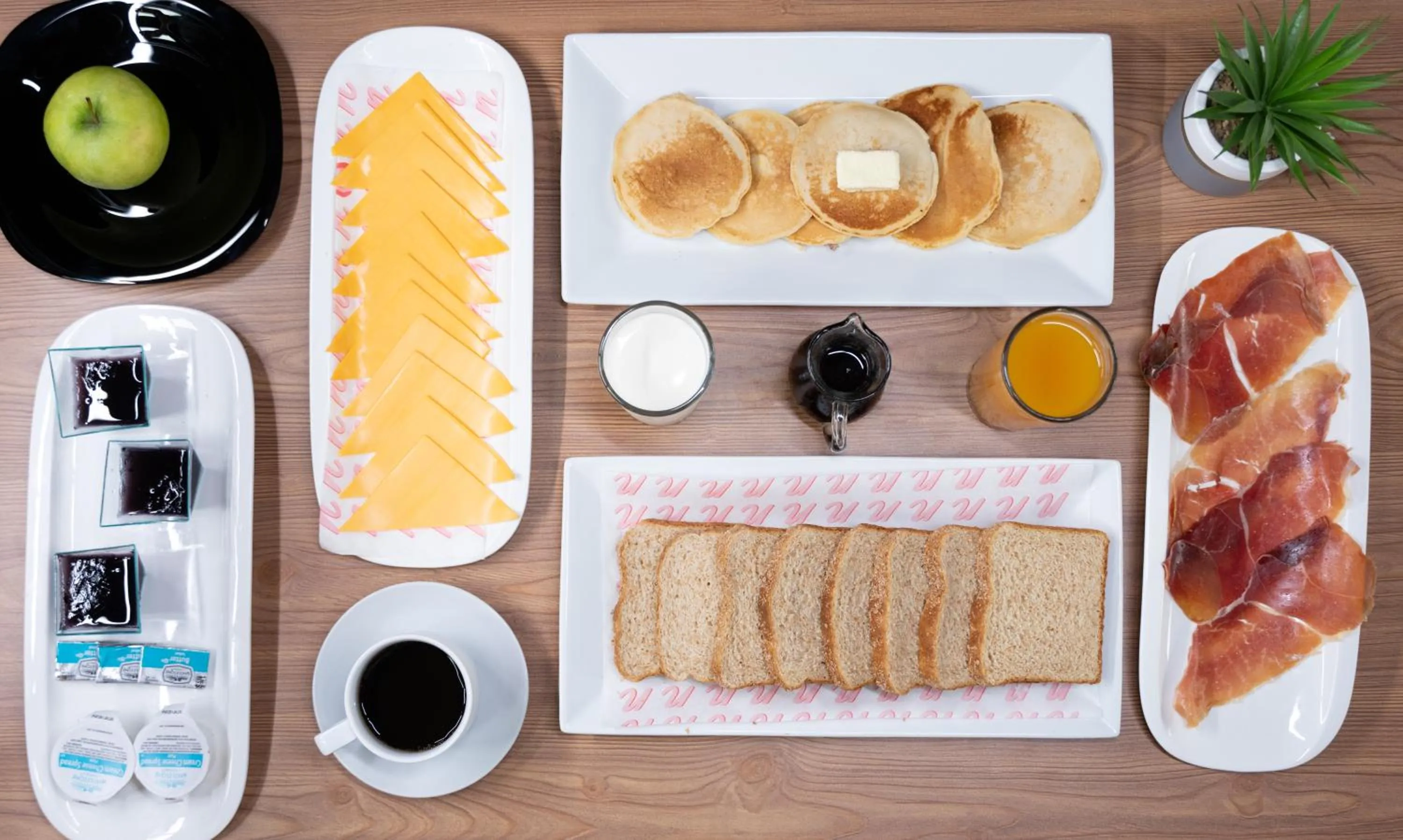 Breakfast in MARINN Tropical Vibes Hotel