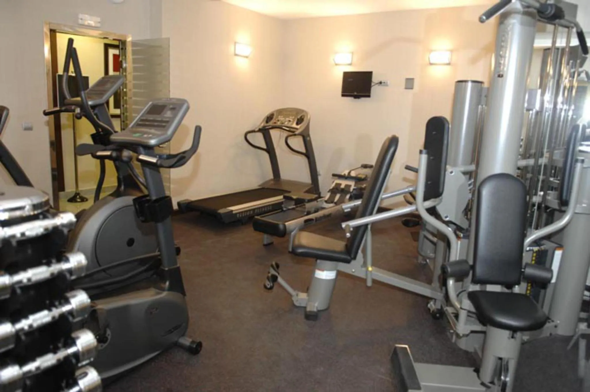 Fitness centre/facilities in Hotel Asset Torrejón