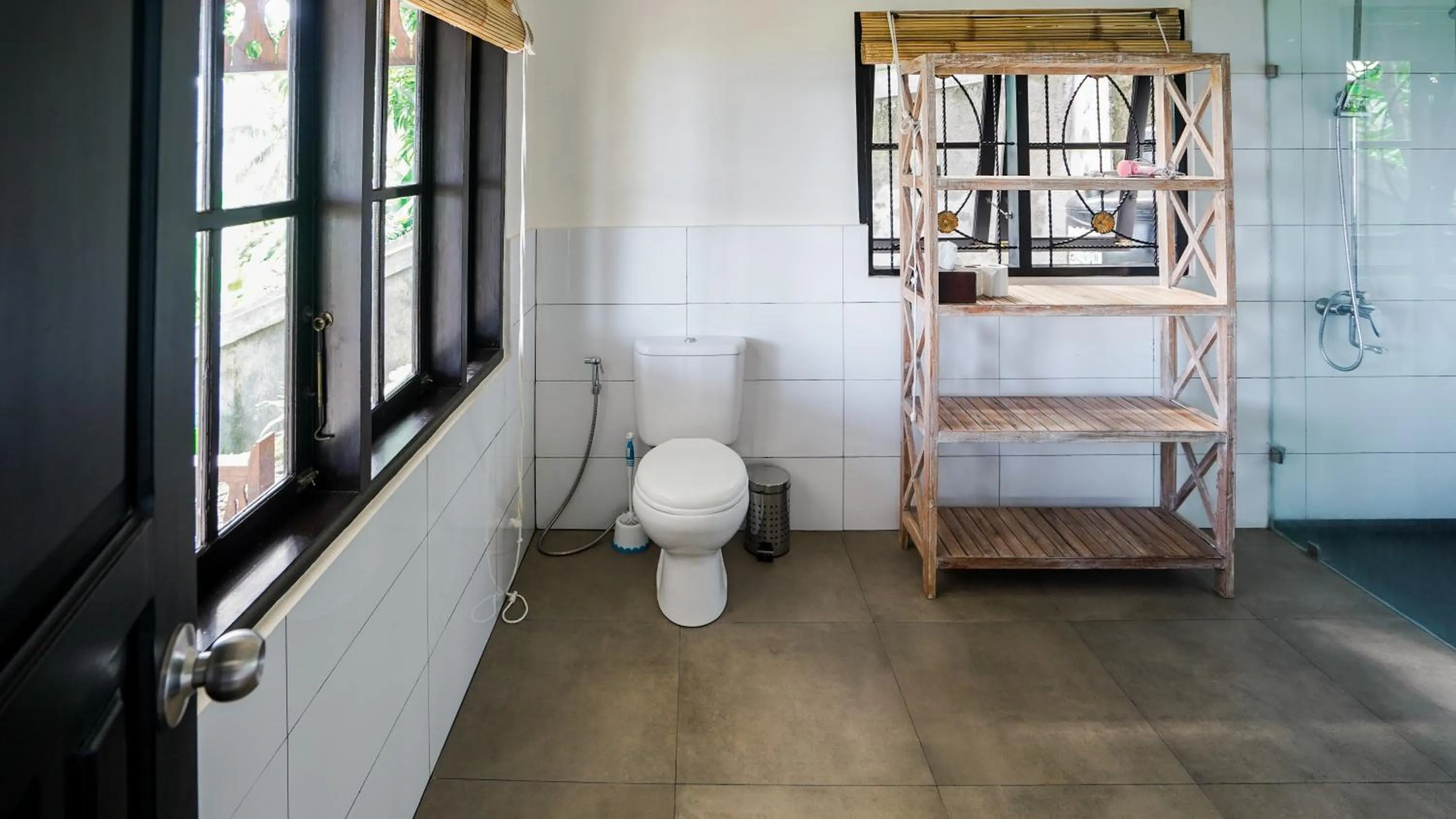 Bathroom, Bed in The Lavana Villa Lombok Sunset