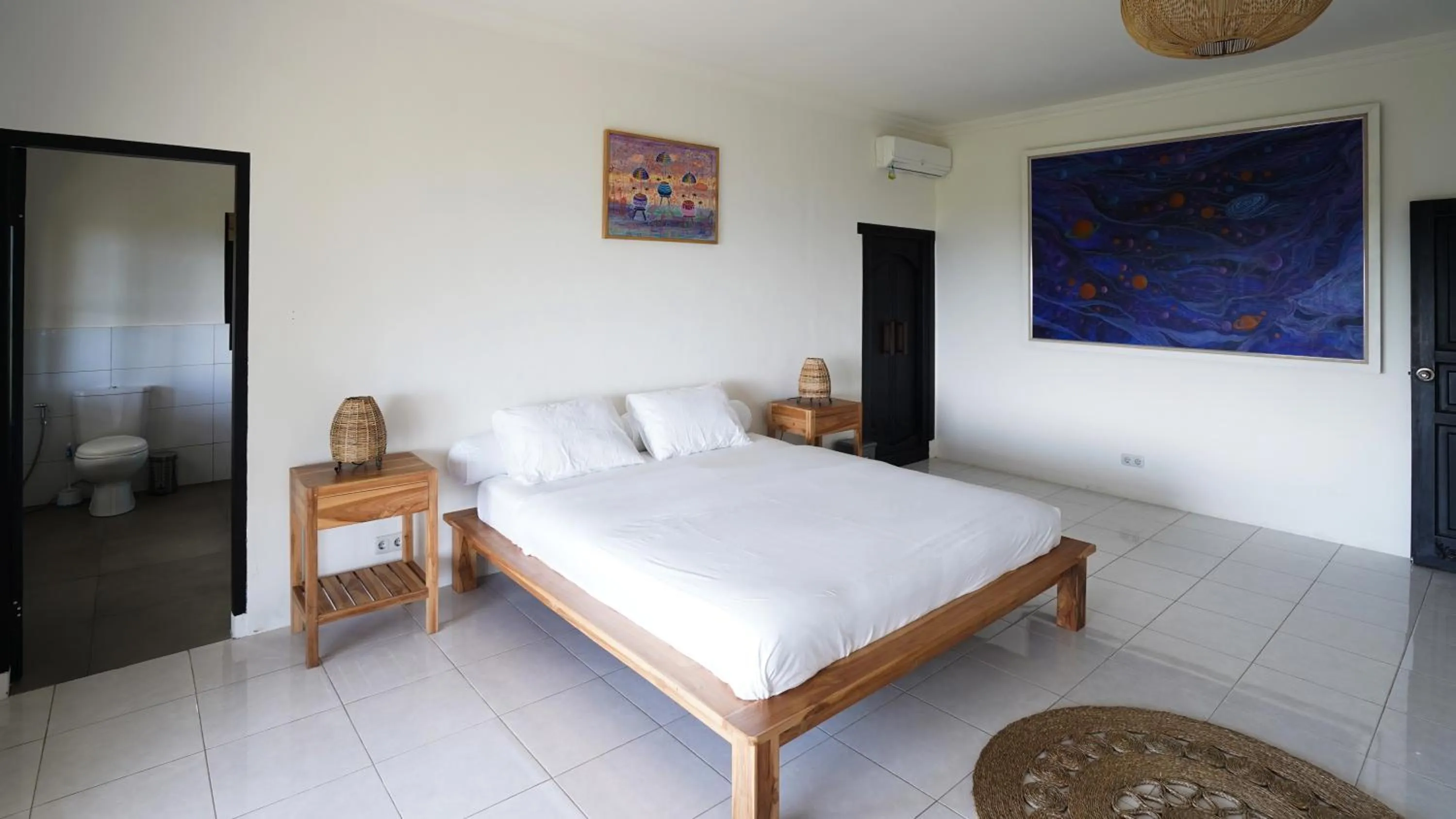 Bedroom, Bed in The Lavana Villa Lombok Sunset