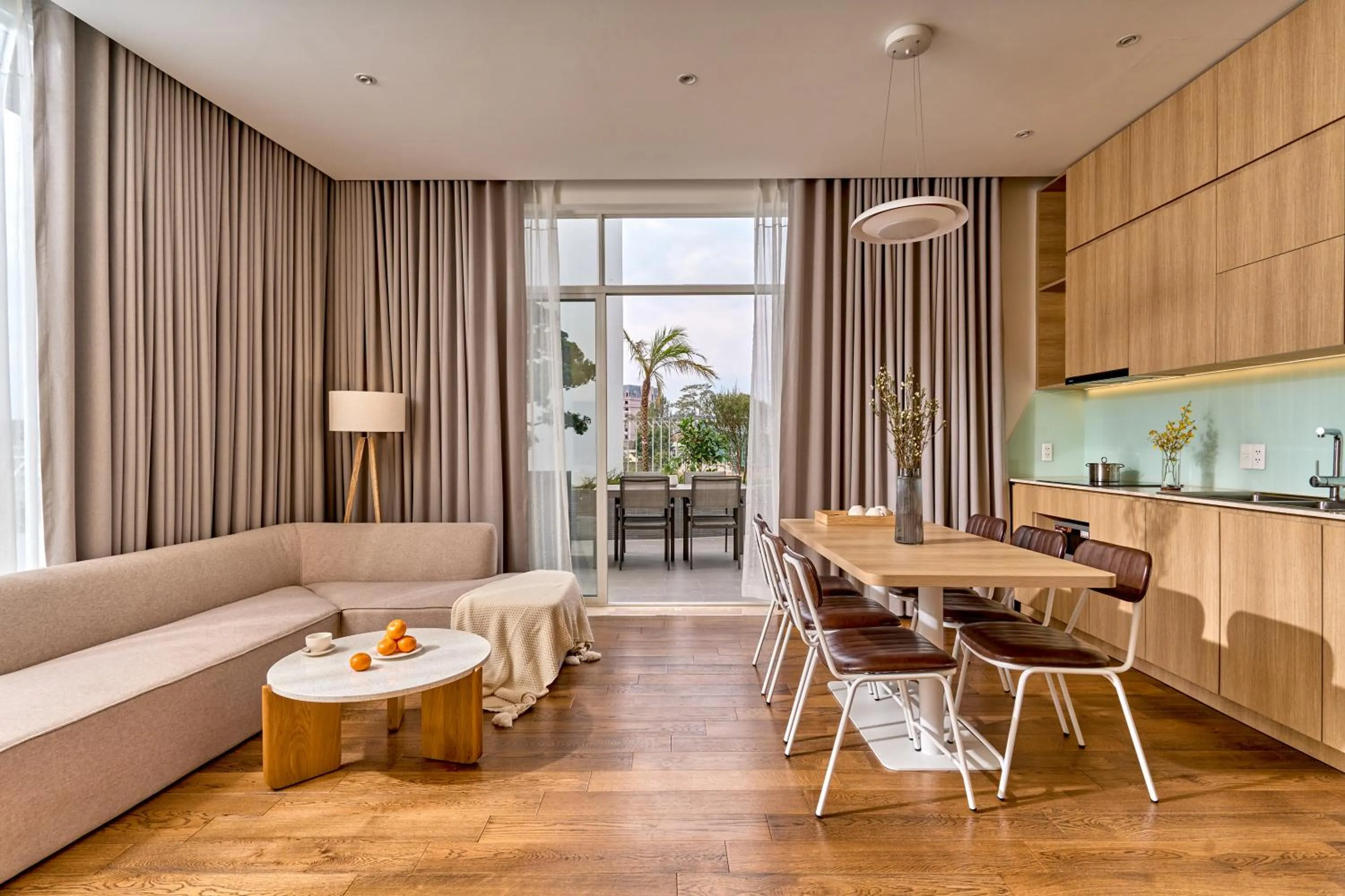 Balcony/Terrace in Adela Hotel Dalat