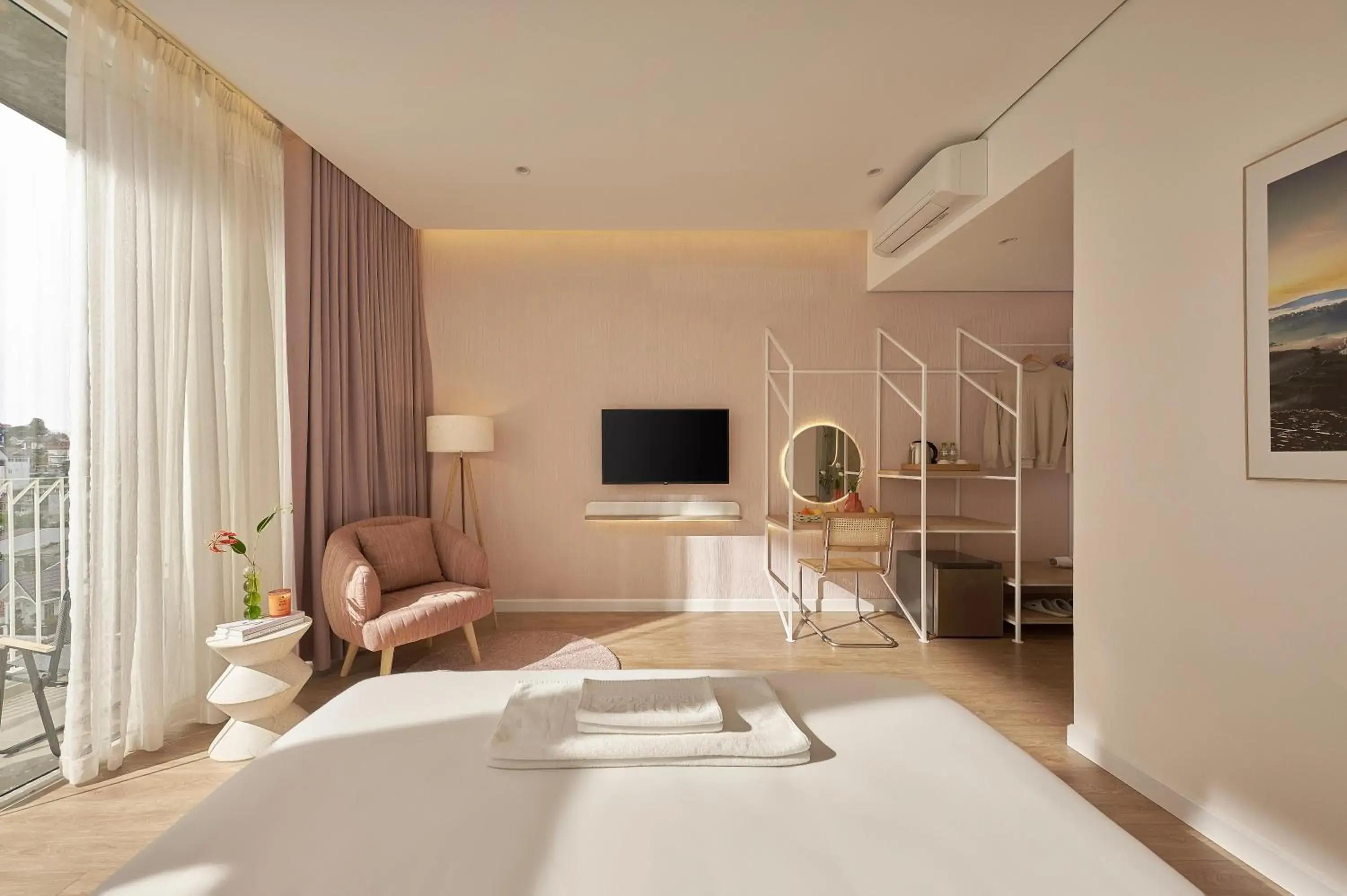 TV and multimedia, Bed in Adela Hotel Dalat TV and multimedia, Bed in Adela Hotel Dalat