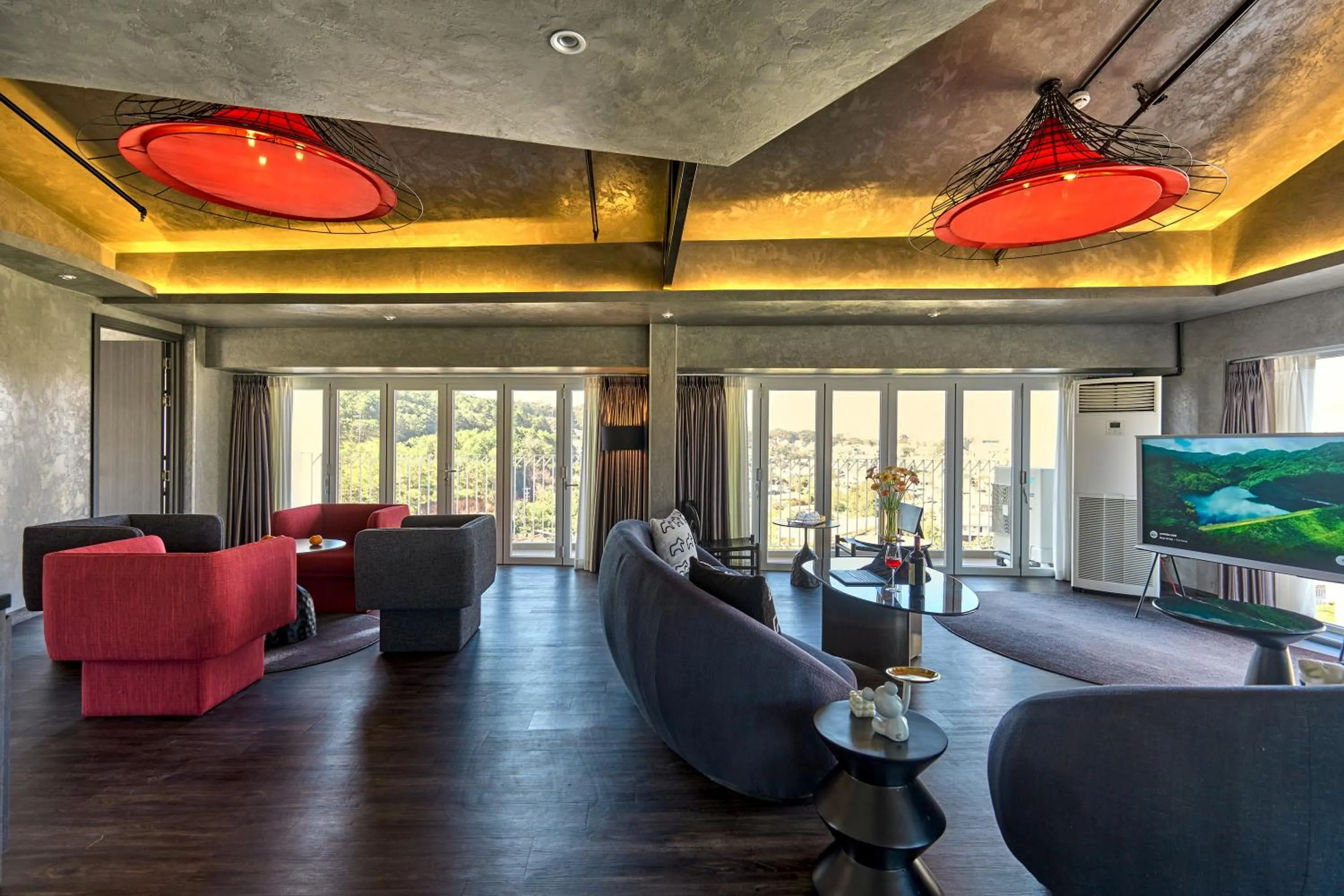 Living room in Adela Hotel Dalat