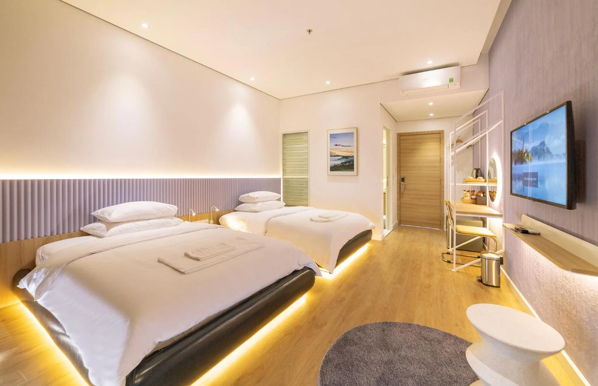 Bed in Adela Hotel Dalat