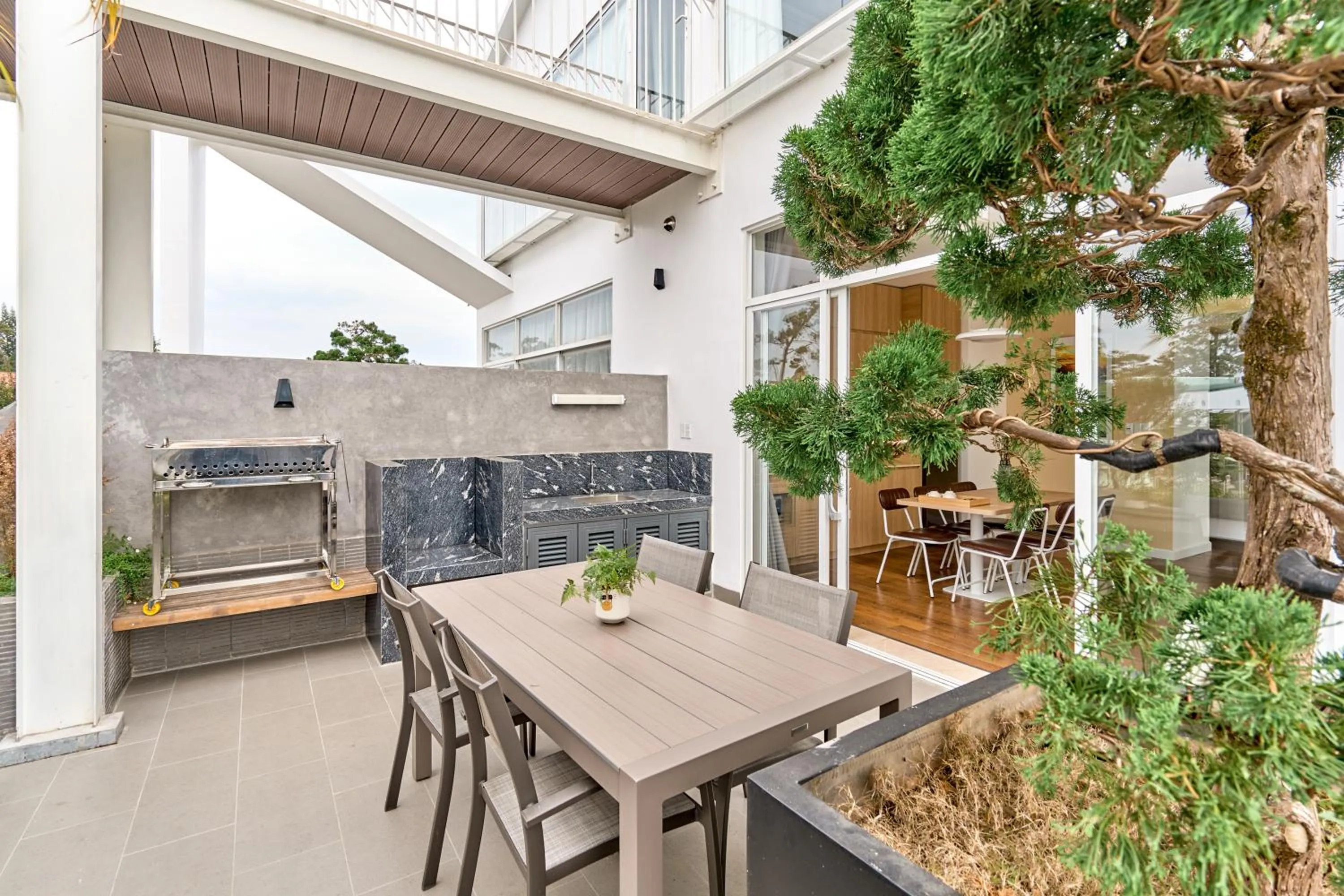 BBQ facilities in Adela Hotel Dalat