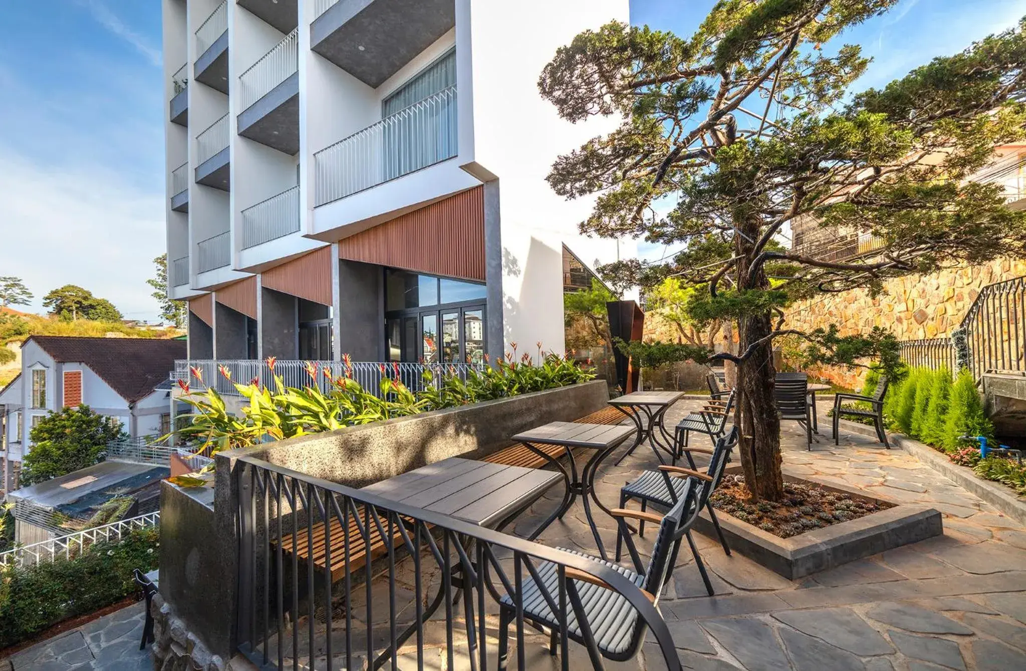 Property building in Adela Hotel Dalat Property building in Adela Hotel Dalat