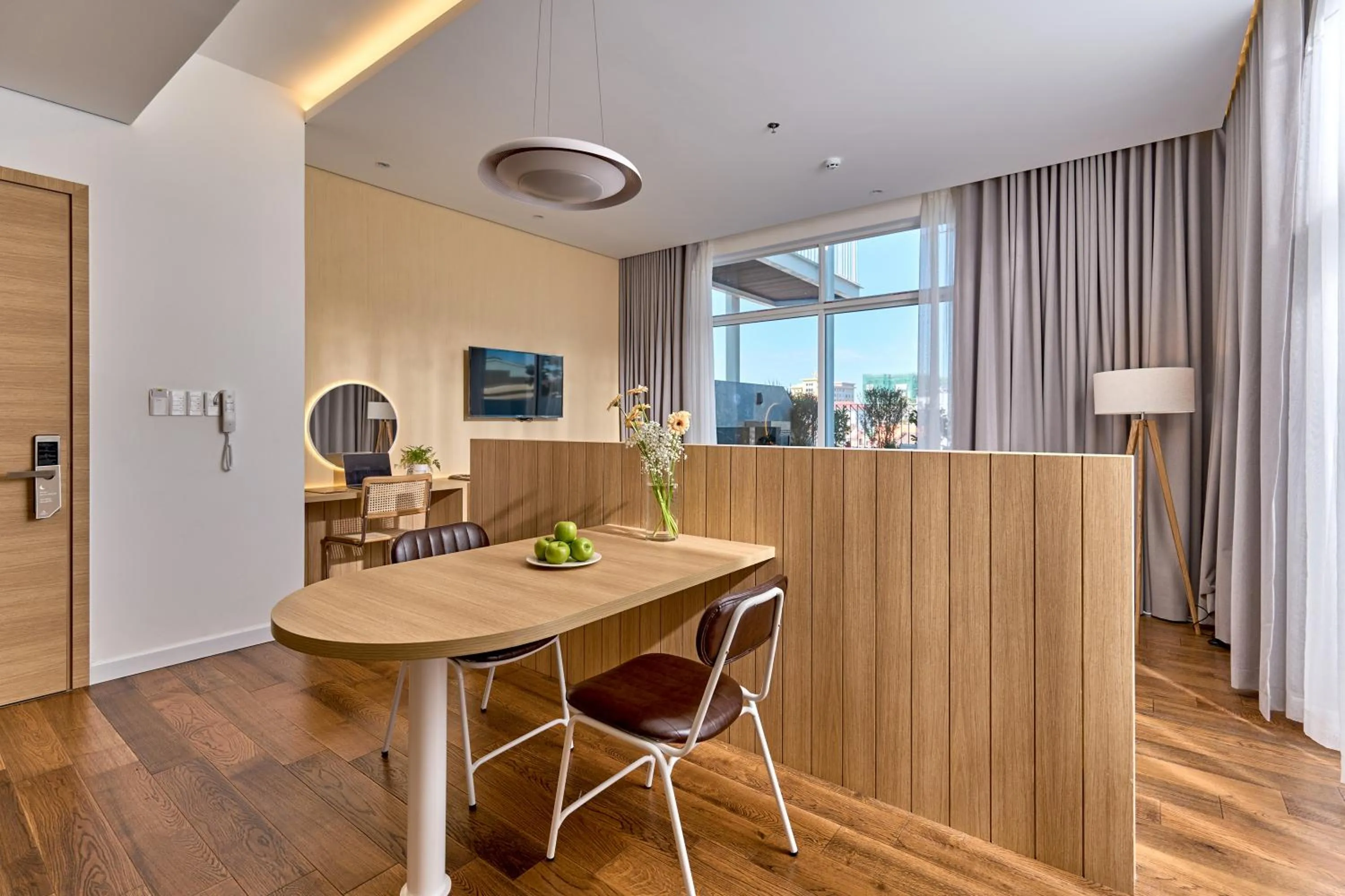 Kitchen or kitchenette in Adela Hotel Dalat