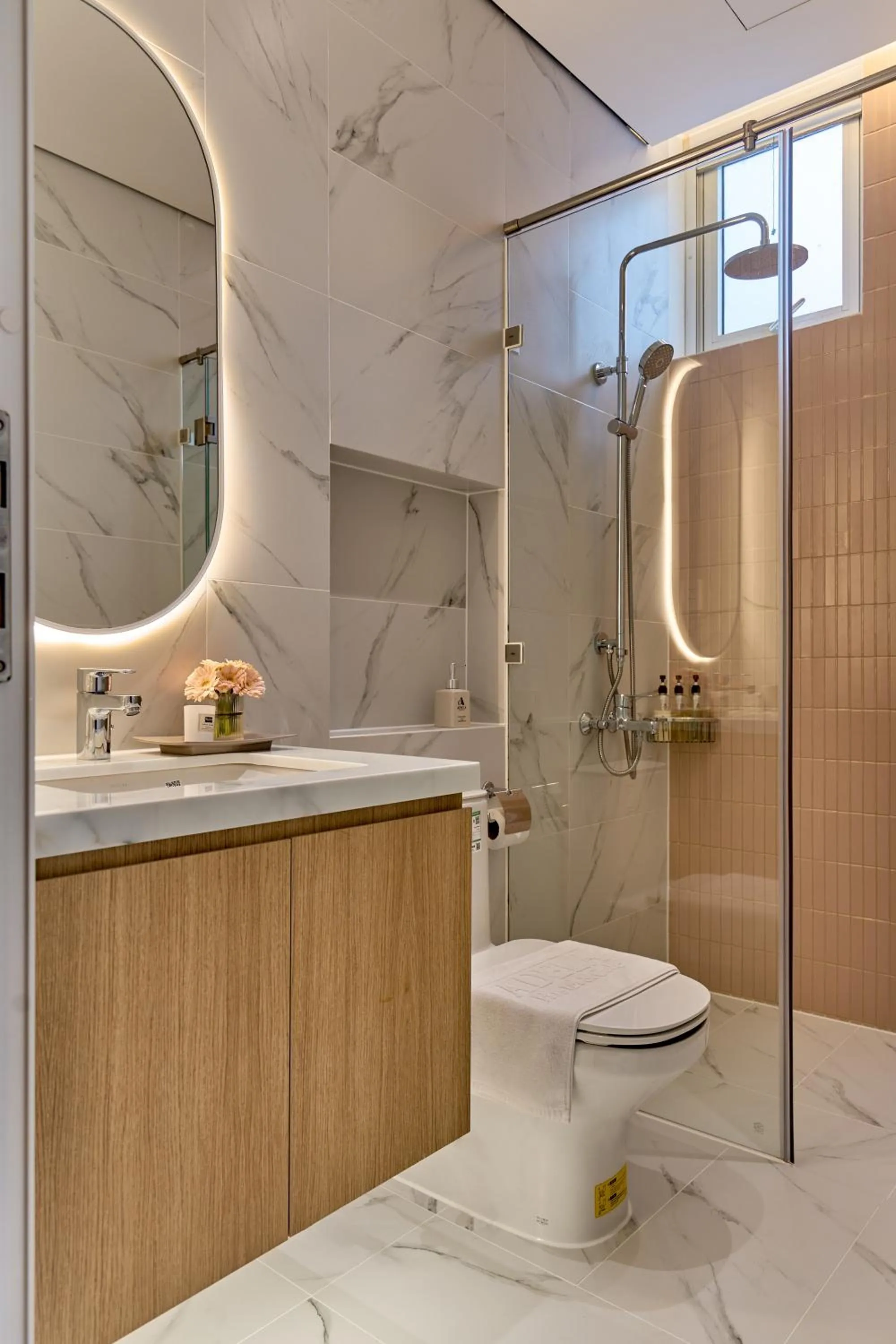 Shower in Adela Hotel Dalat