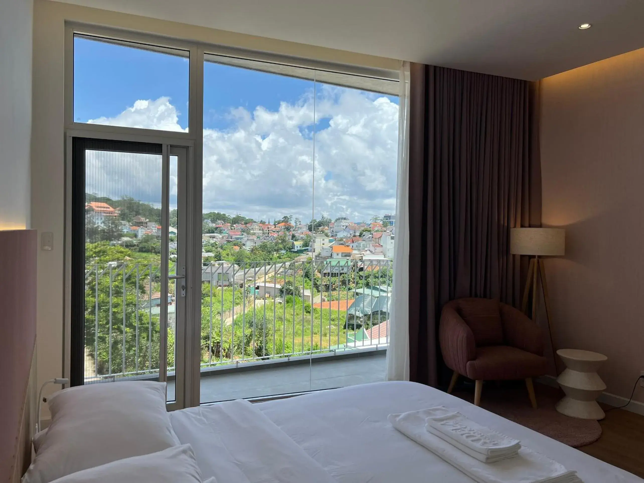 View (from property/room), Bed in Adela Hotel Dalat View (from property/room), Bed in Adela Hotel Dalat
