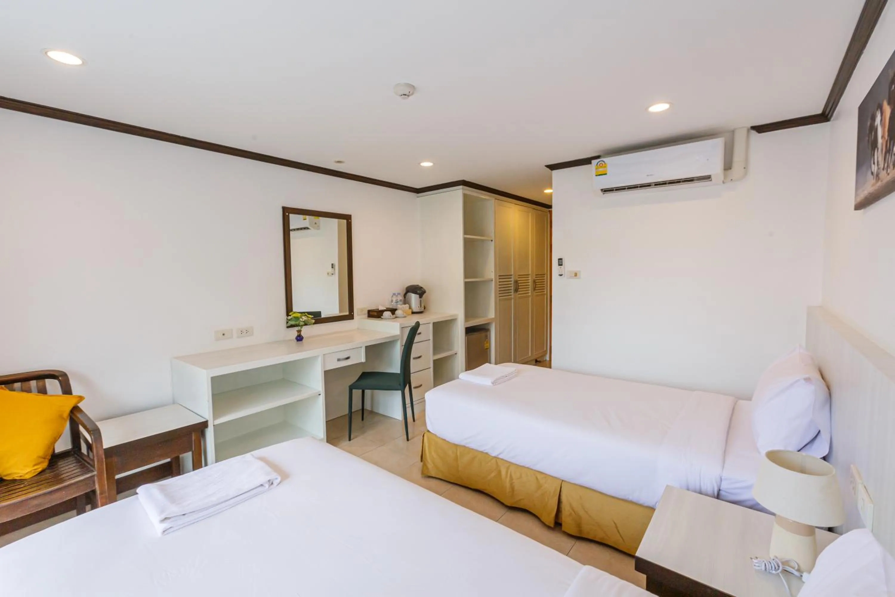 Bed in South Siam Hotel